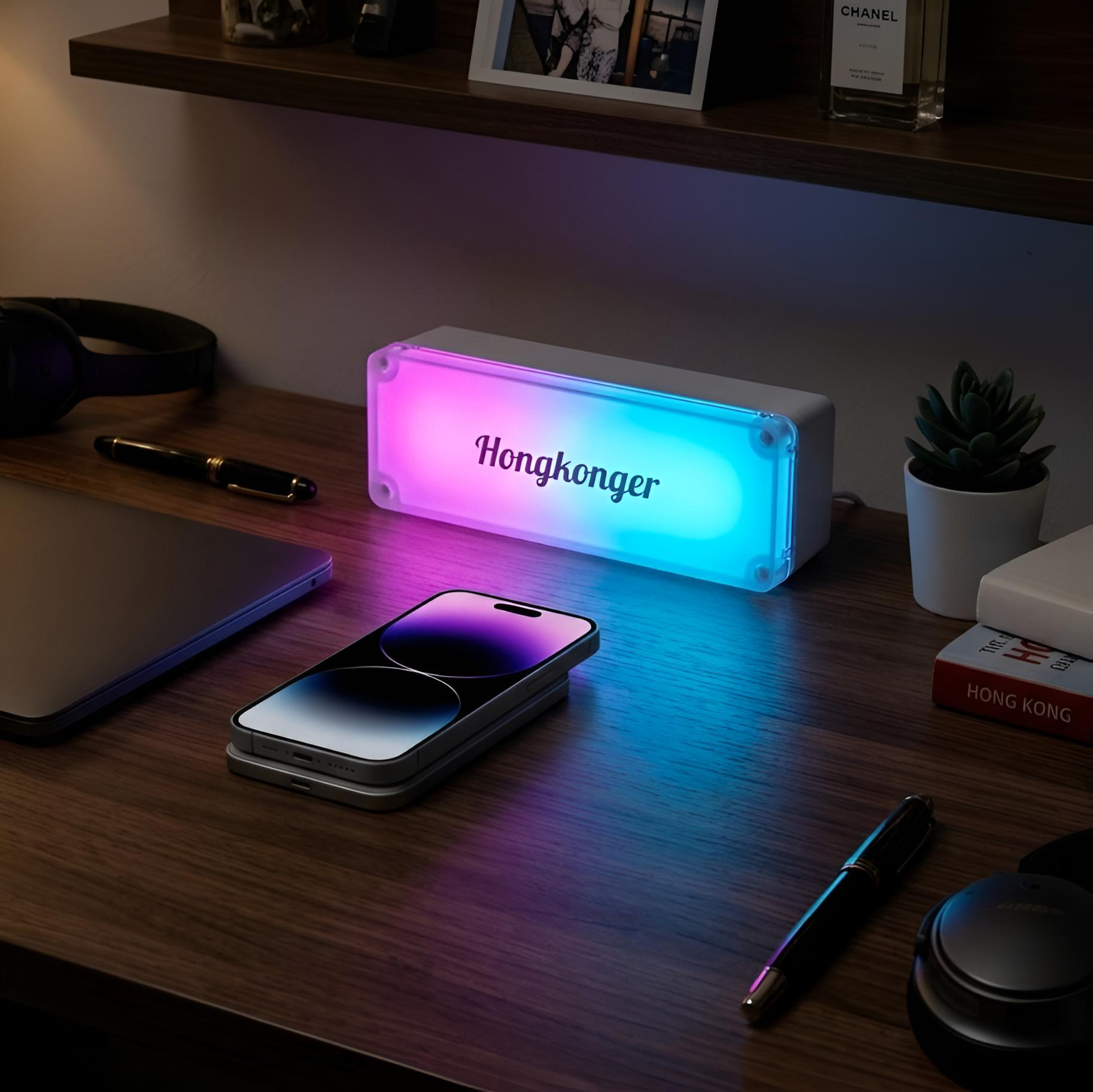 HONGKONGER RGB 變色氛圍小夜燈 (Mood Light) | 桌面 Setup 必備 | 移民禮物