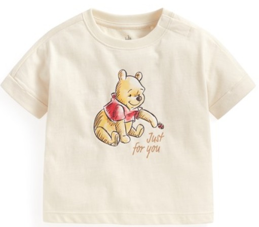 迪士尼系列竹節棉印花T恤-02-Baby