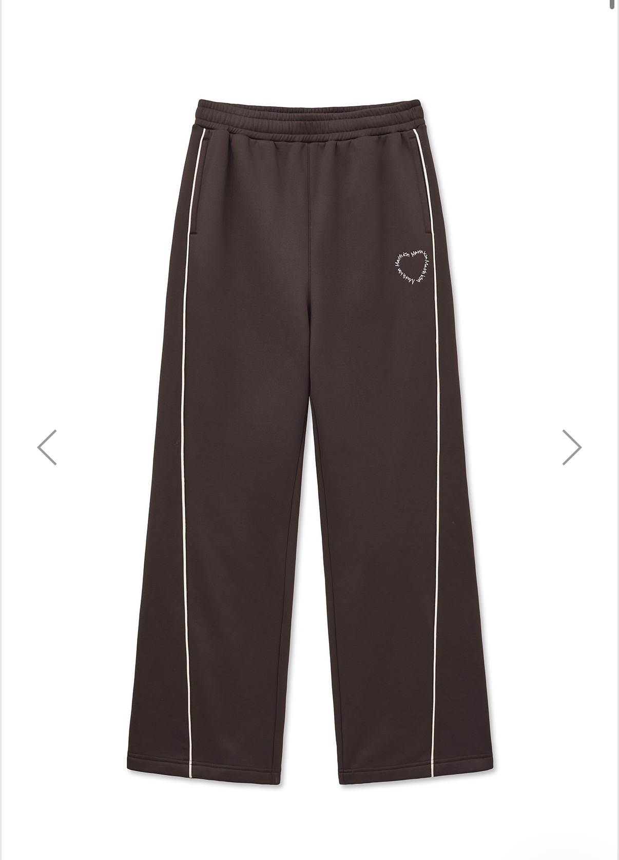 MATIN KIM特價場 HEART LOGO TRACK PANTS