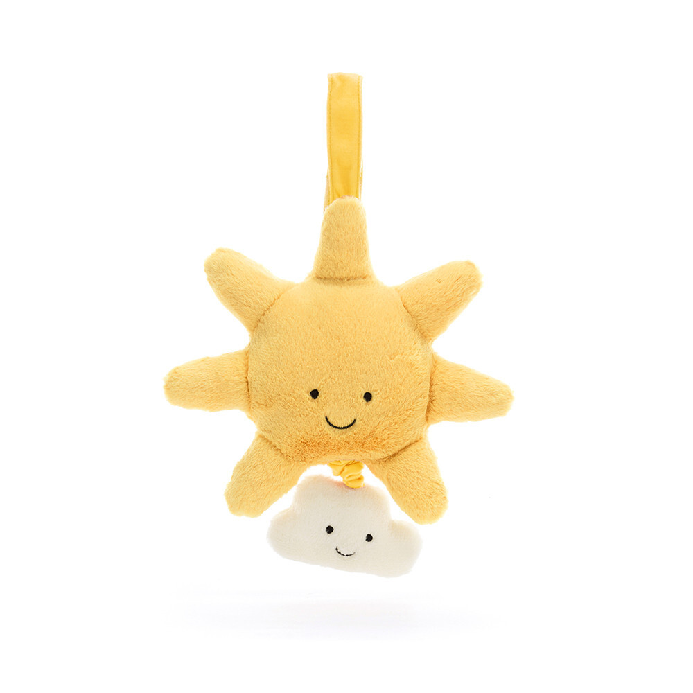 JELLYCAT Amuseables Sun Musical Pull 趣味太陽音樂吊飾