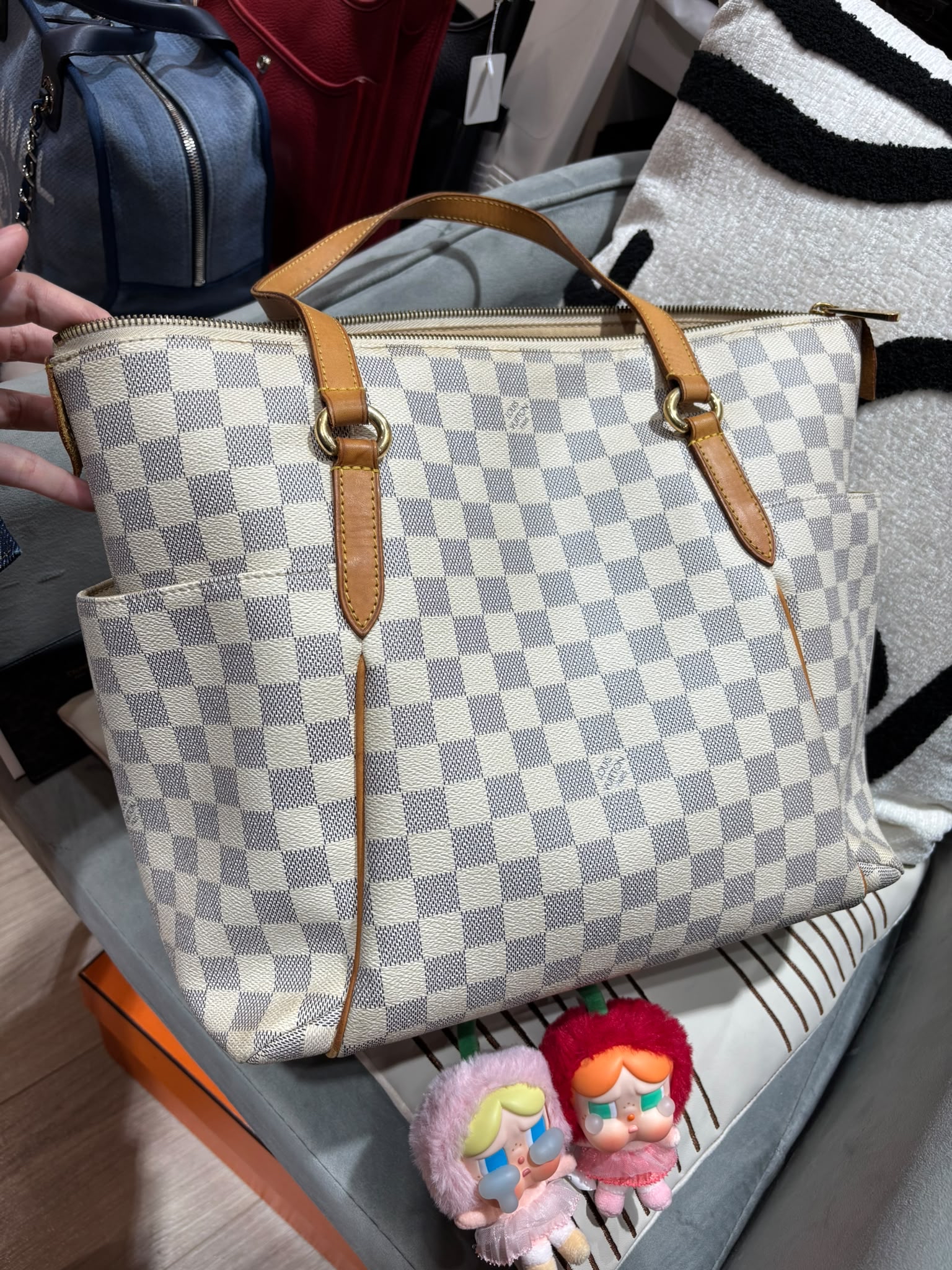 Lv totally mm tote bag 100%Authentic, 85%new✅dust bag 