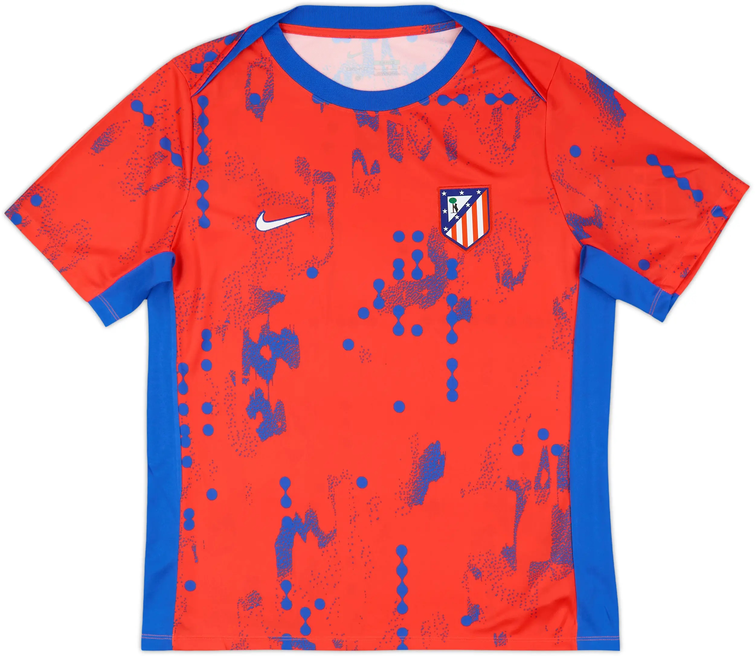 2024-25 Atletico Madrid Nike Pre-Match Shirt