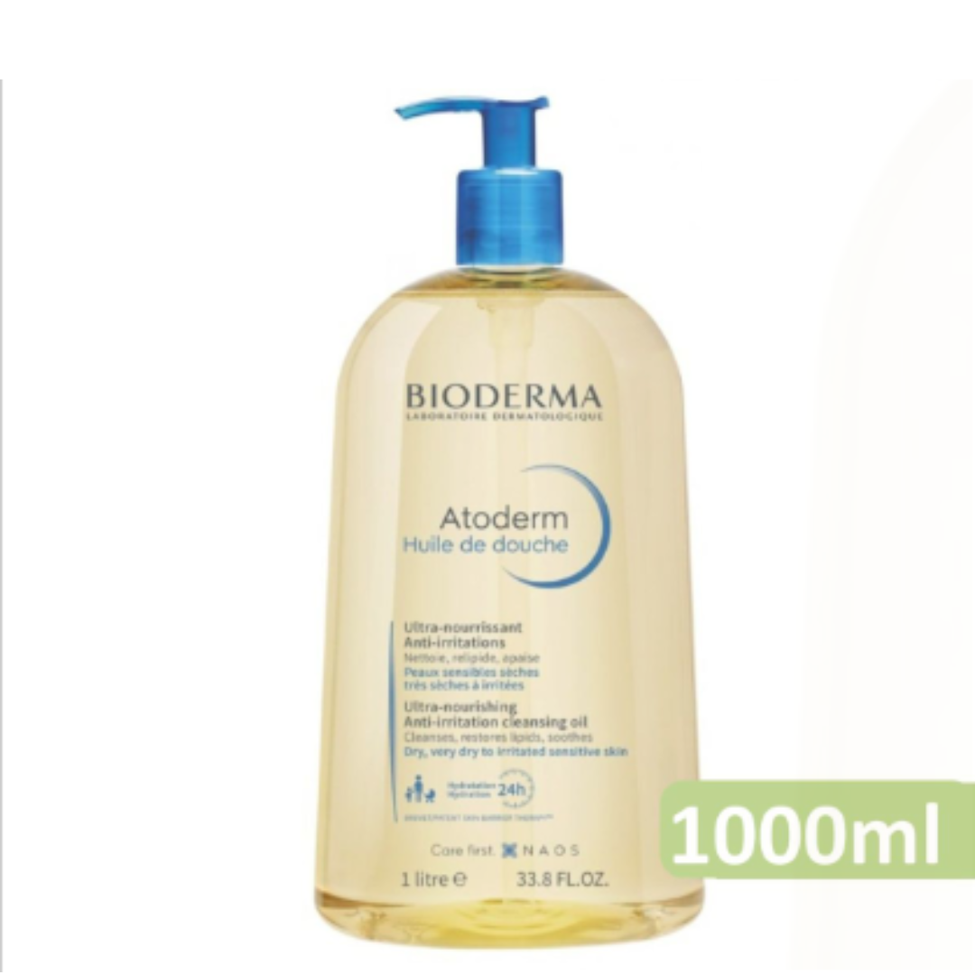 Bioderma - Atoderm 深層滋養潔膚沐浴油 1L