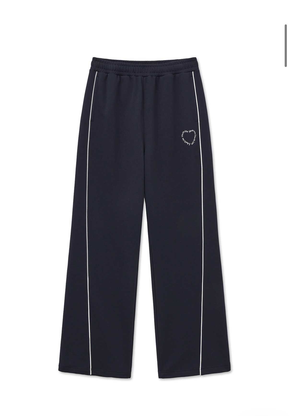 MATIN KIM特價場 HEART LOGO TRACK PANTS