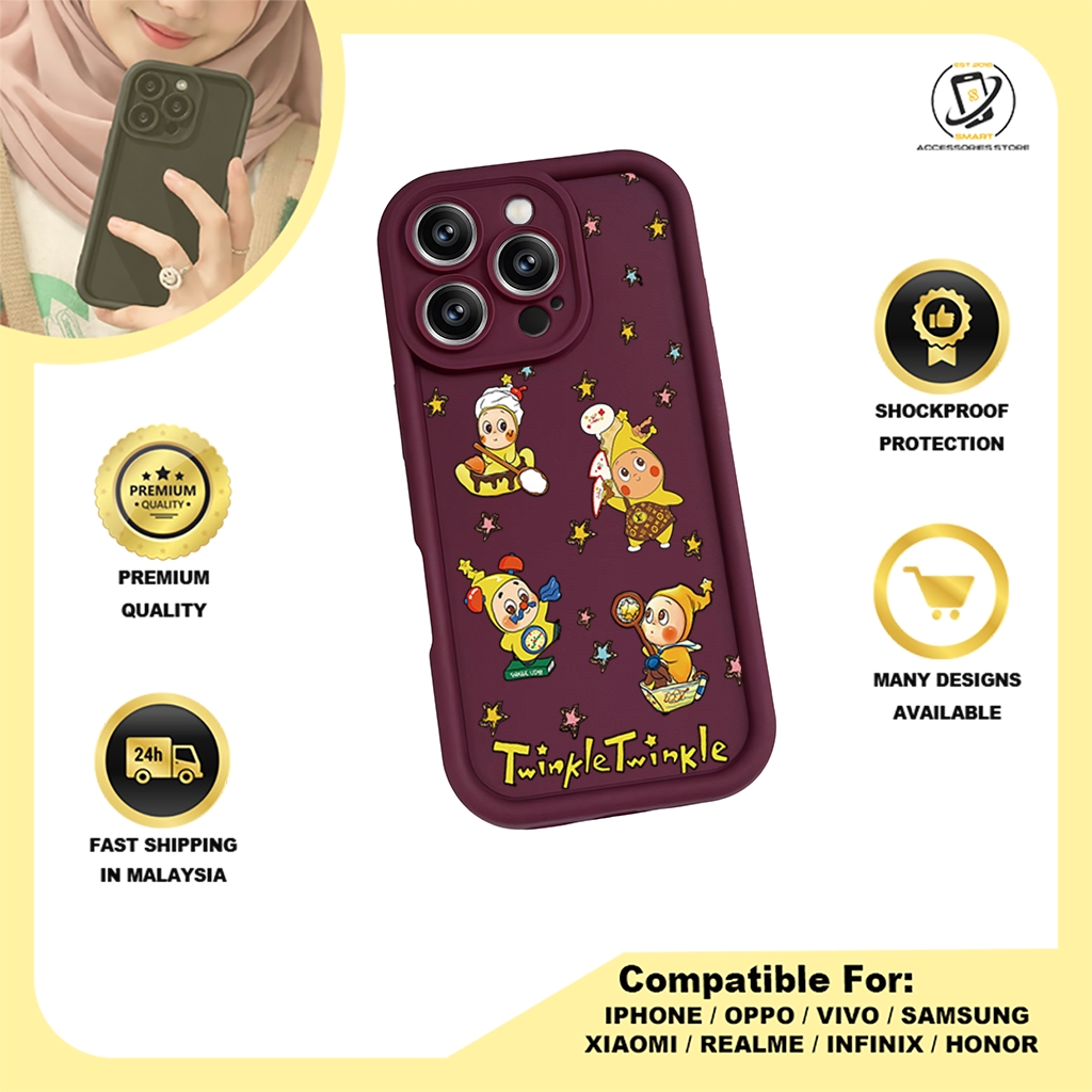 TPU DESIGN CASE PHONE FOR HONOR - DESIGN TWINKLE B