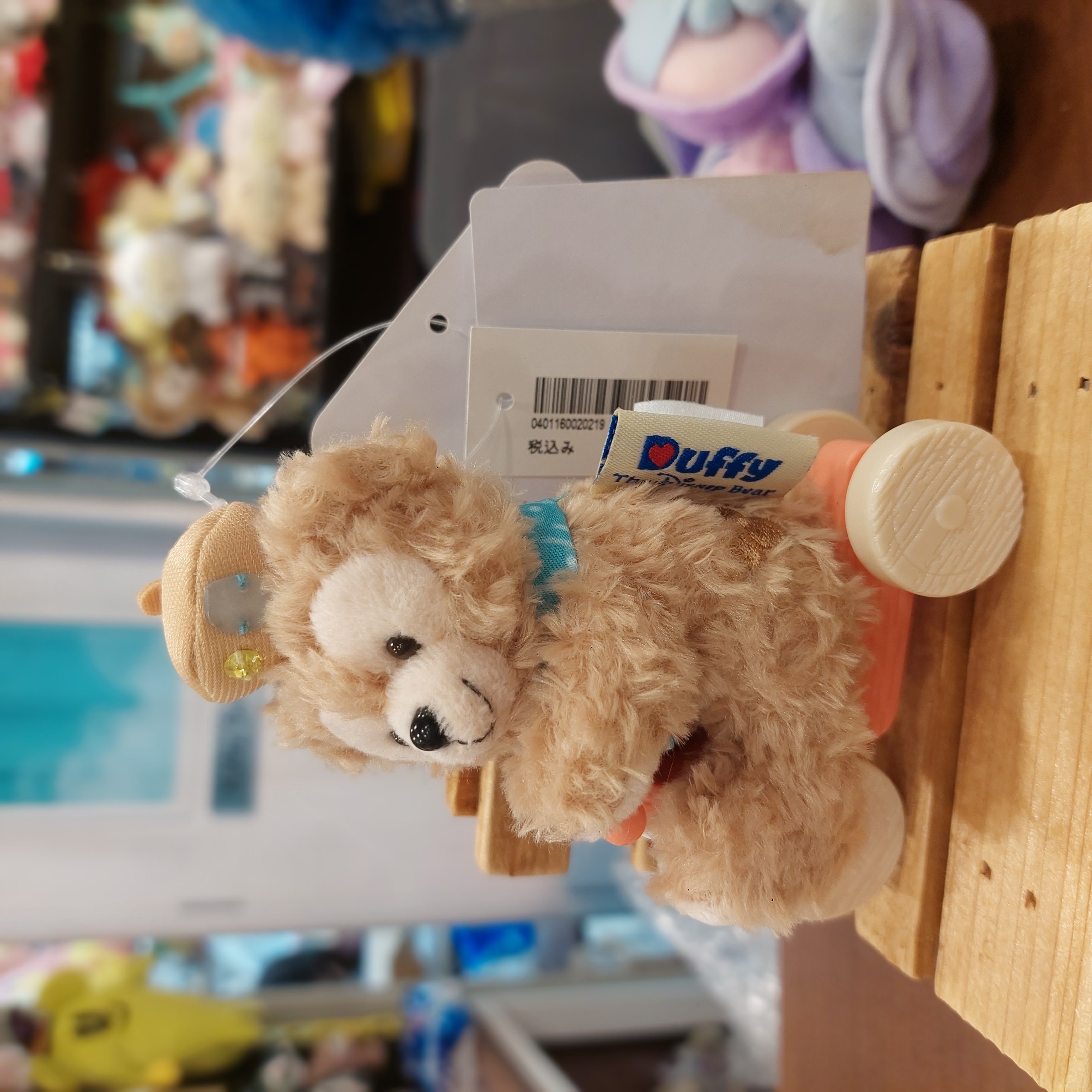 Disney Sea 限定 Duffy & ShellieMay 吊飾 Find your Beautiful Blues