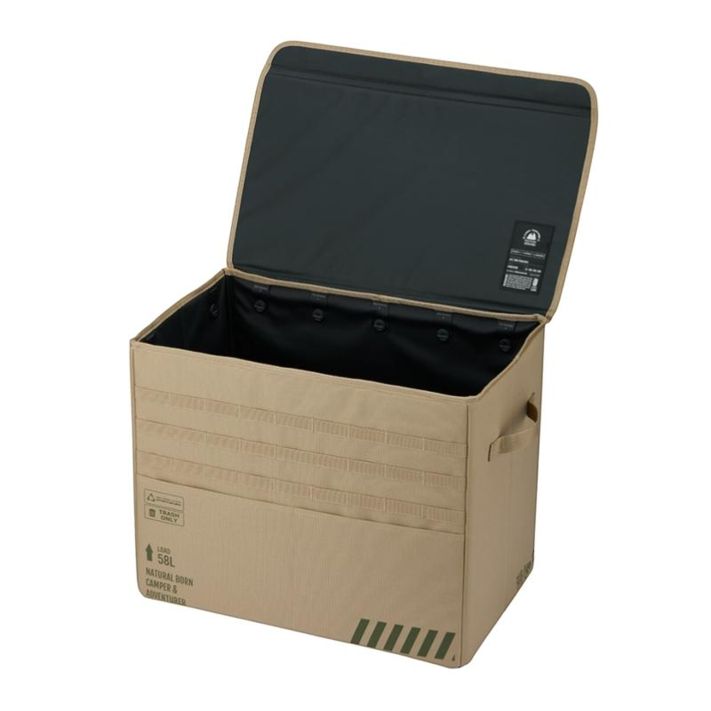 CARGO Container Twin Trash Box 軍事風格收納箱