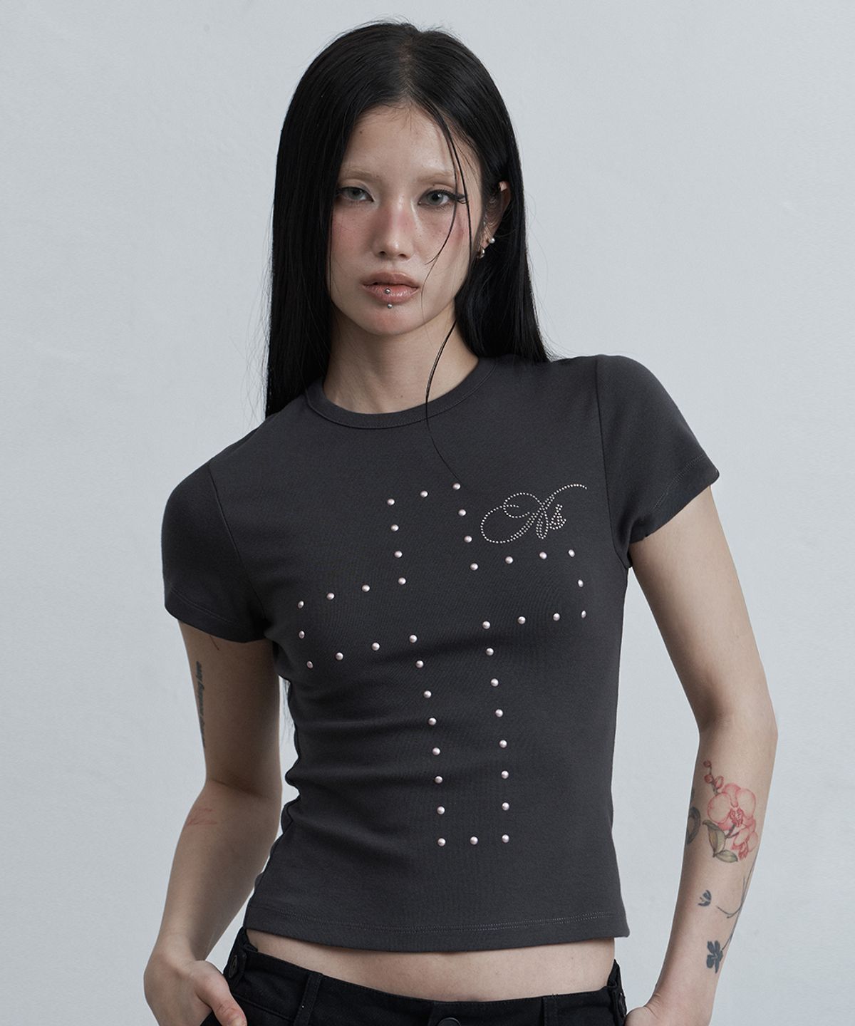 🇰🇷訂購｜asur 26SS｜Cross Hotfix T-shirt 4色 