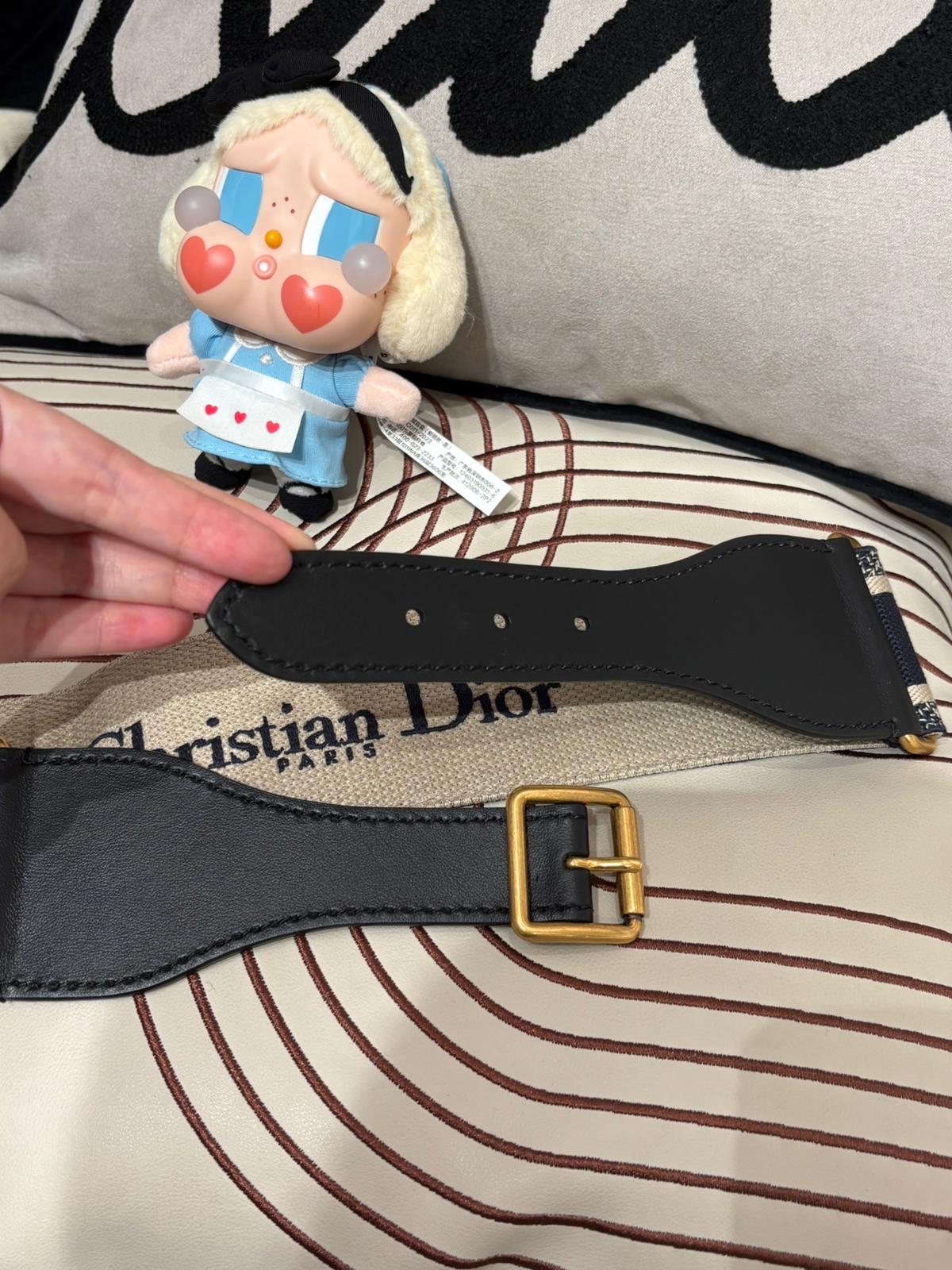 Dior Canvas Belt 100%Authentic, 95%New