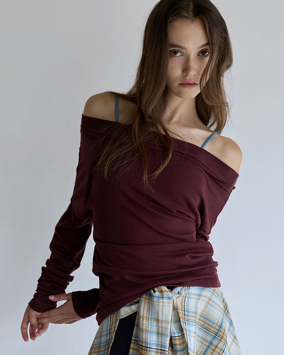 預購_DEVI-T0167Grace Shoulder Long Sleeve 