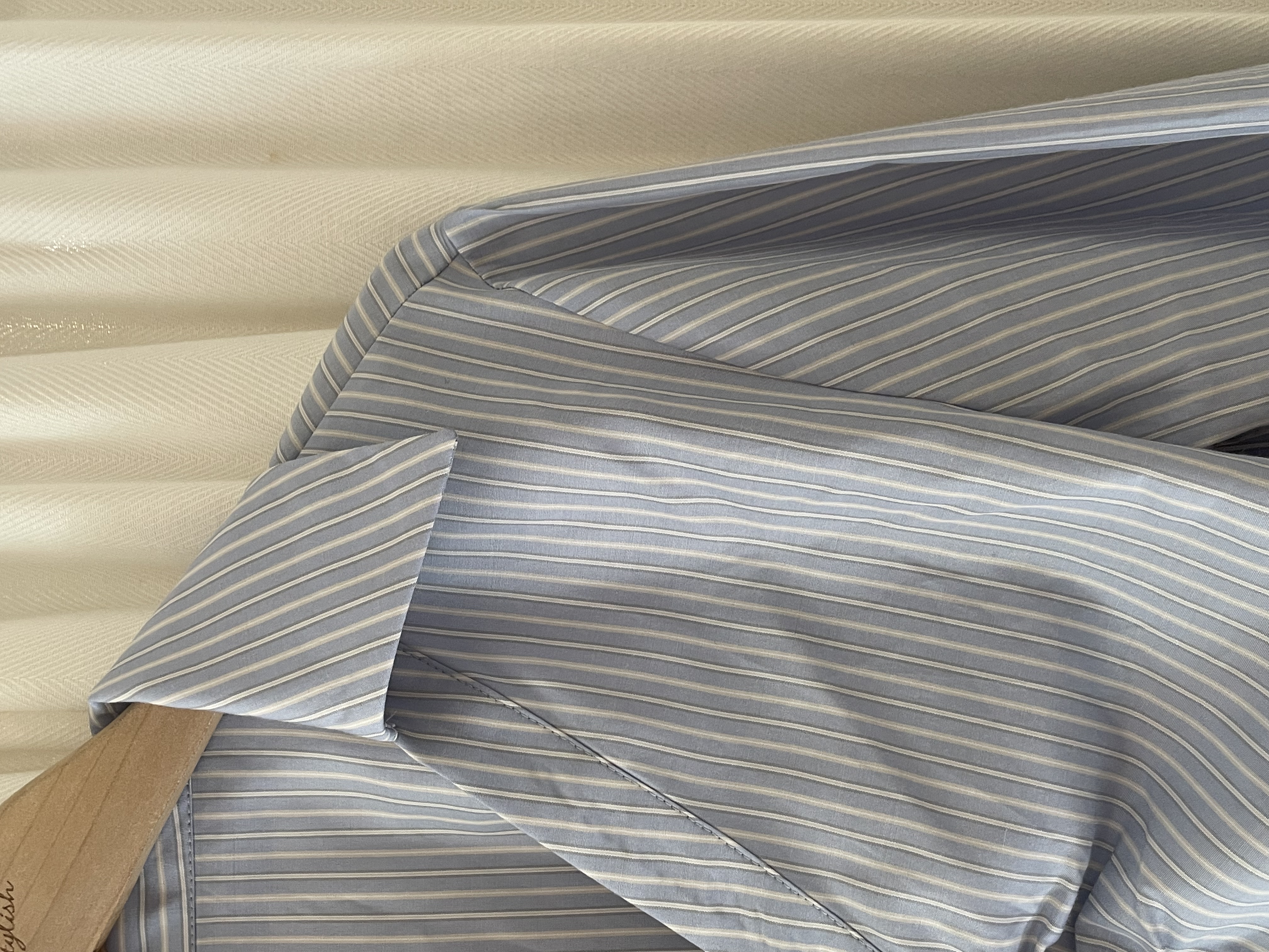 🌼| CORSET BACK STRIPED SHIRT