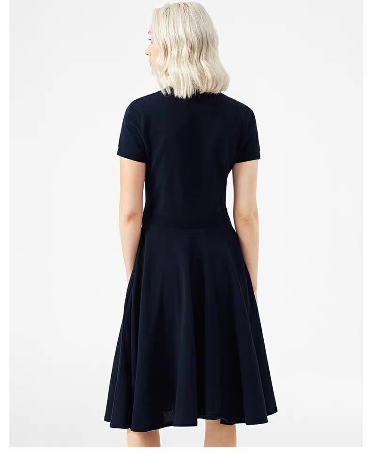 0408 LACOSTE 短袖POLO 連身裙 5月頭