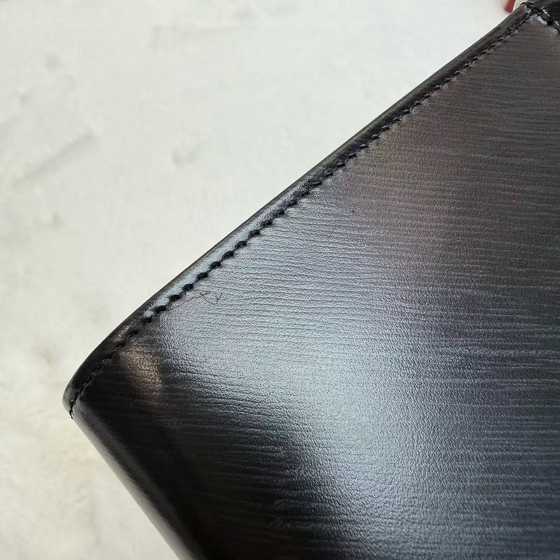 Cartier卡地亞 雙環手提包 黑色 金銀雙環 晚宴包 經典優雅時尚女士晚會聚會手輓包