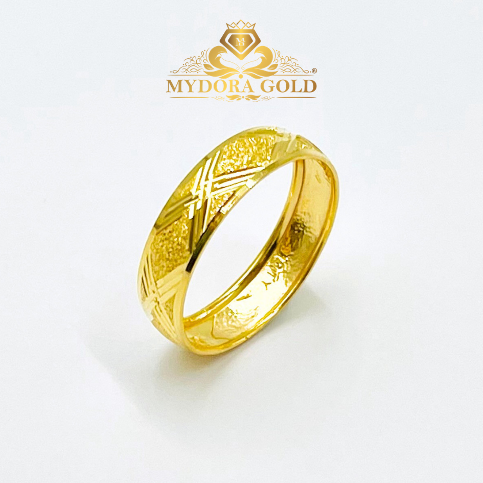MYDORA Cincin Belah Rotan Arjuna Klasik l EMAS 916/22K