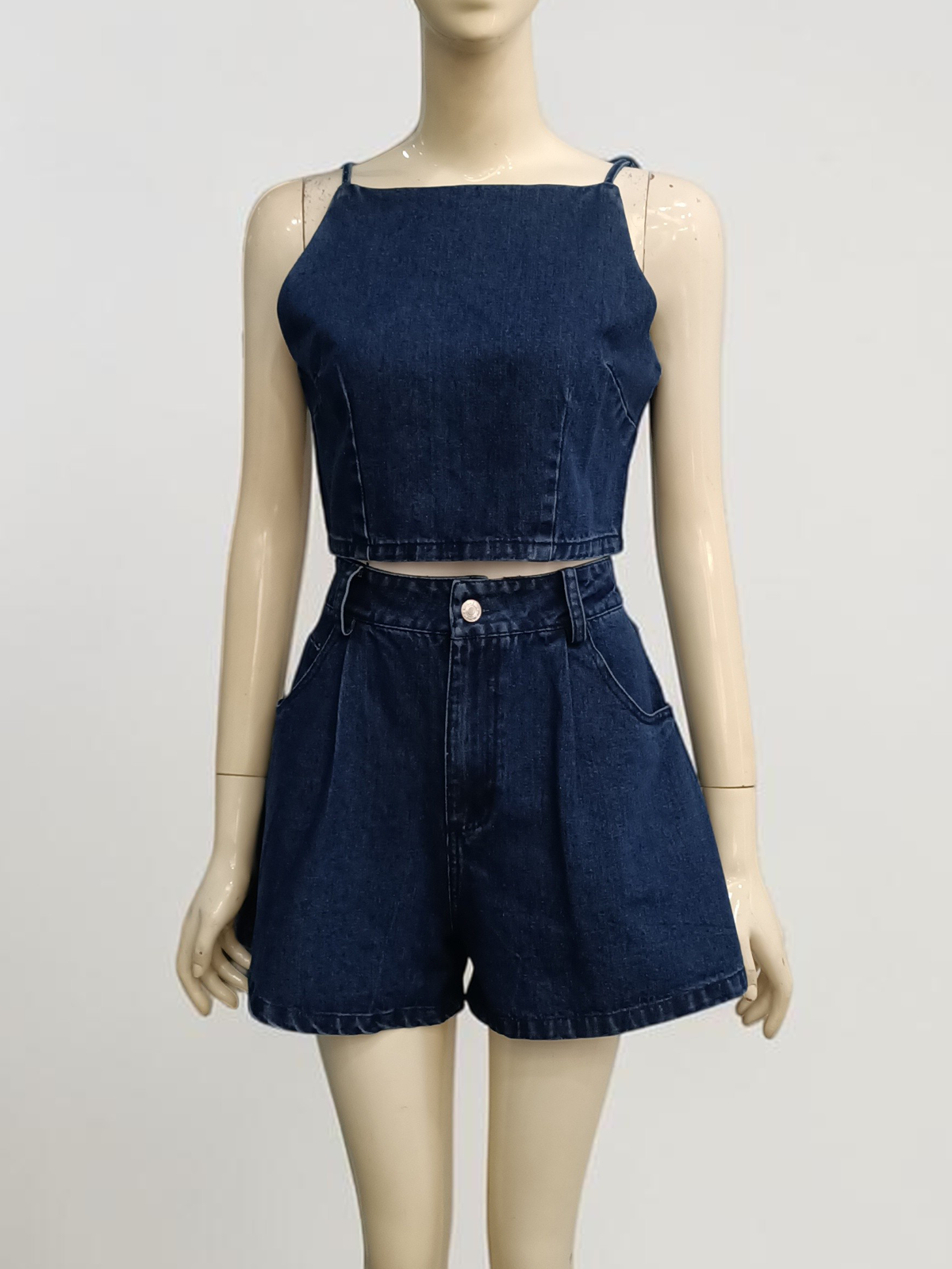 Vintage Denim Two Piece Set M170