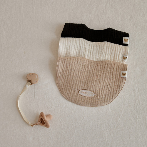 DTD Rainbow 6重棉紗系列-姓名訂製寶寶專屬圍嘴