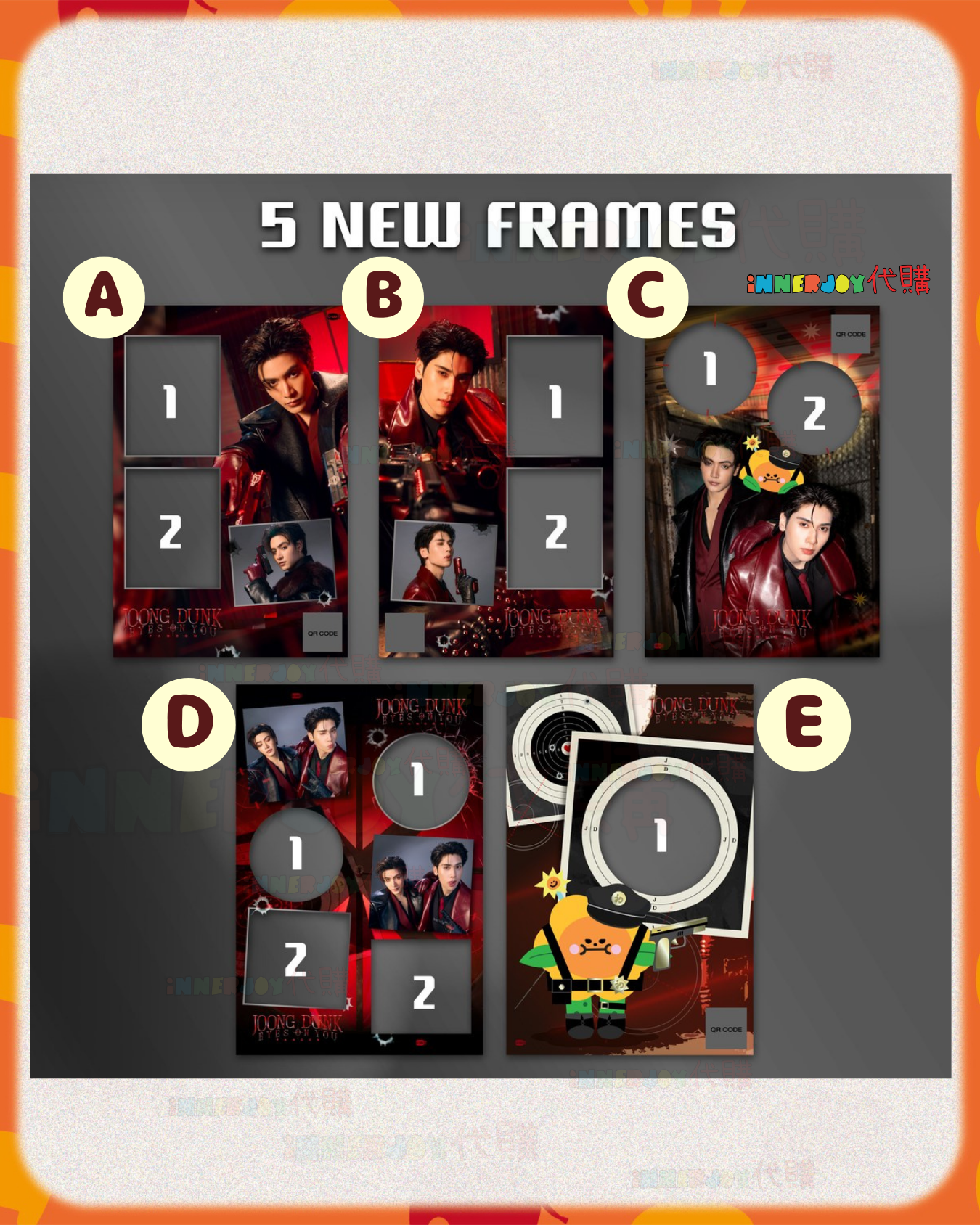 現場代印 (4/4 中午12點截止) | GMM 相紙代印 Photo Booth - JOONG DUNK EYES ON YOU FANCON GMM官方周邊