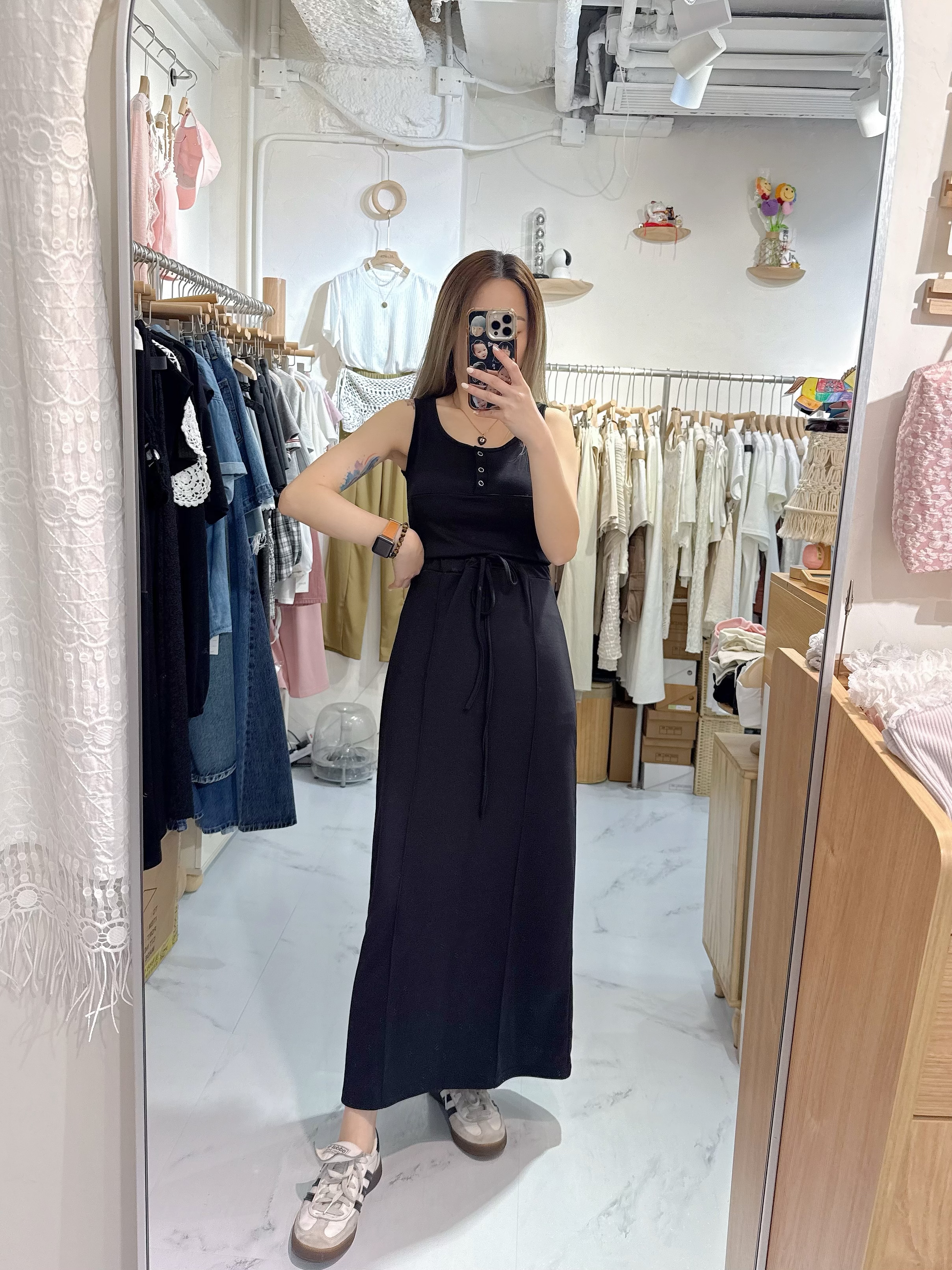 vest + skirt set