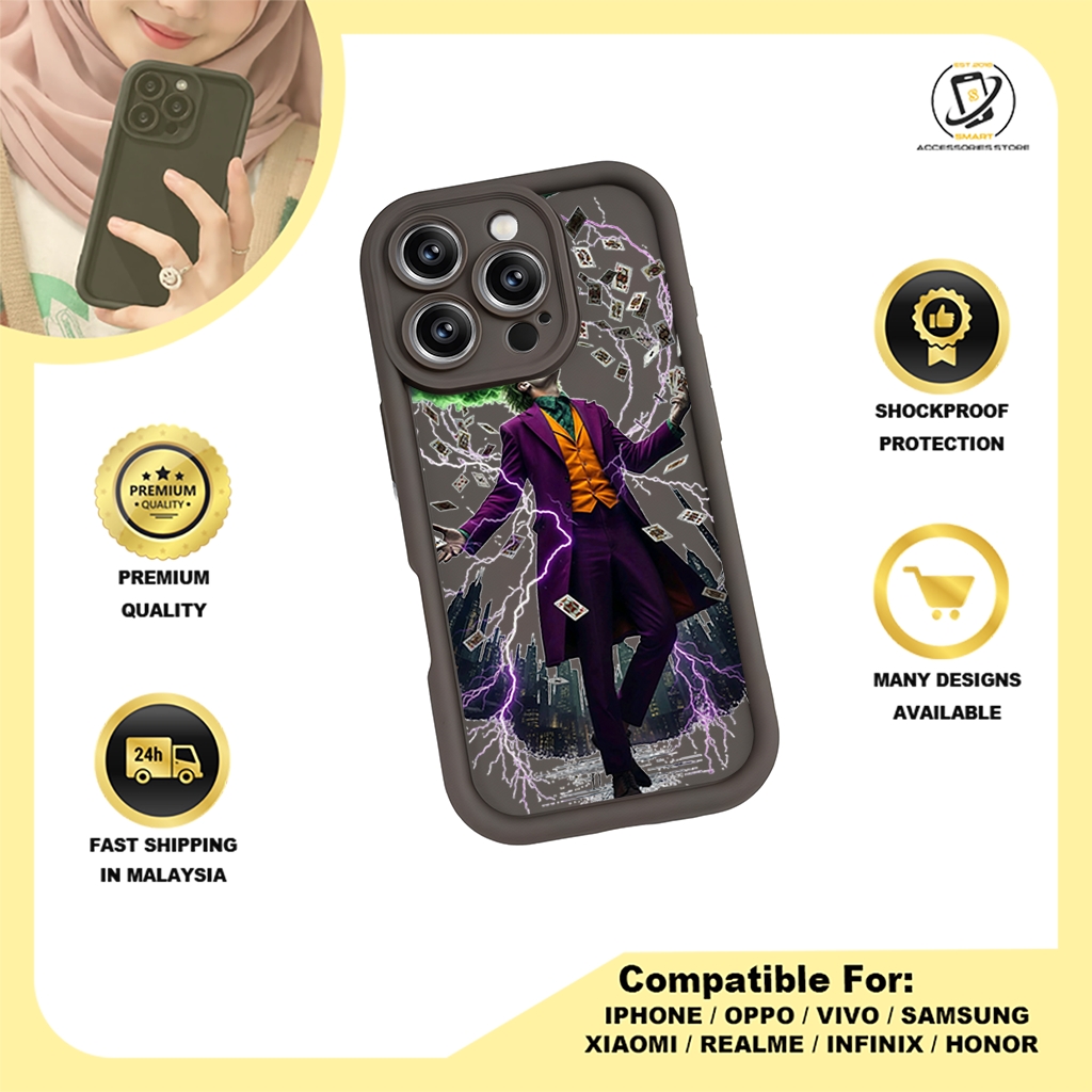 TPU DESIGN CASE PHONE FOR SAMSUNG - DESIGN JOKER A