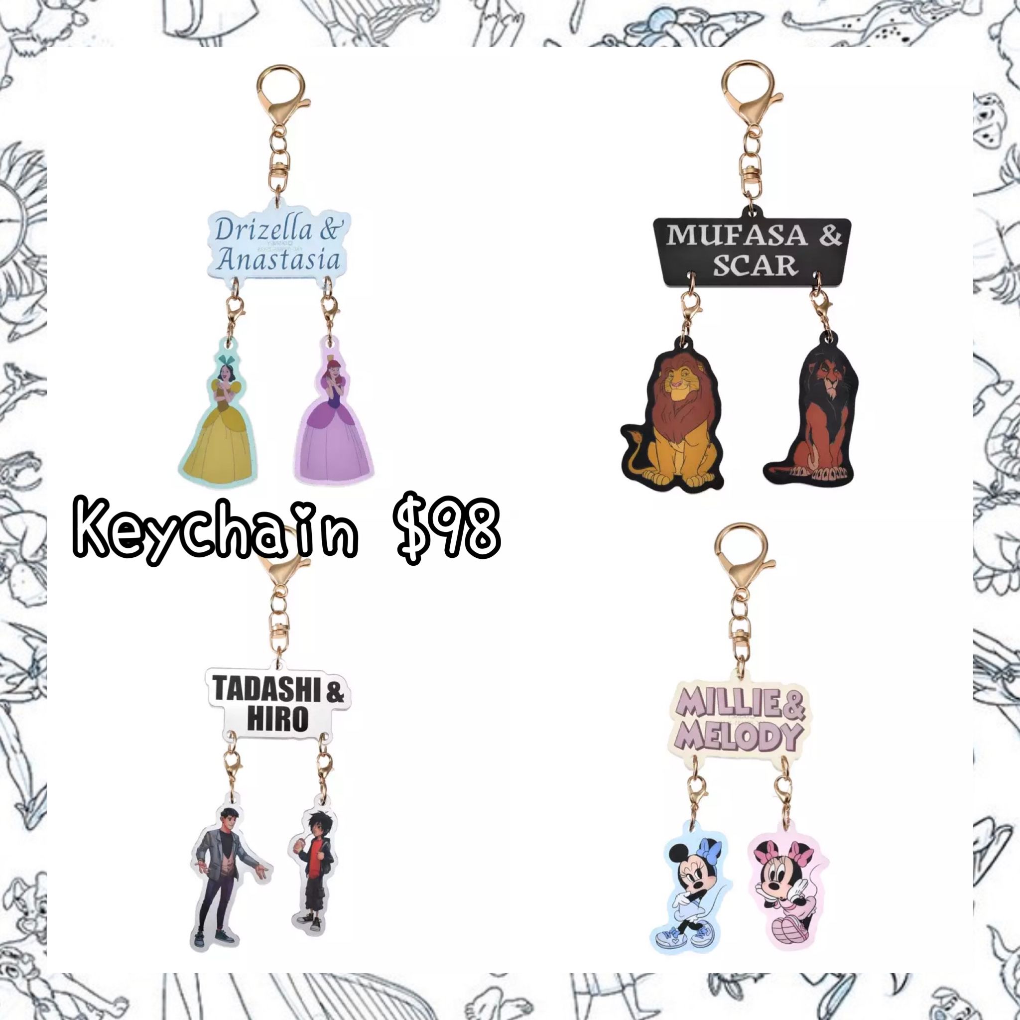 ：日本：KEY CHAIN FES KEYCHAIN