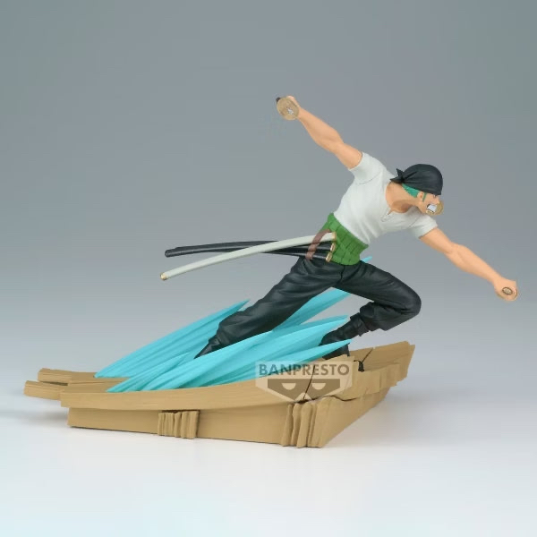 海賊王 戰光絕景 鷹眼/卓洛（索隆） 景品 one piece zoro hawk figure 