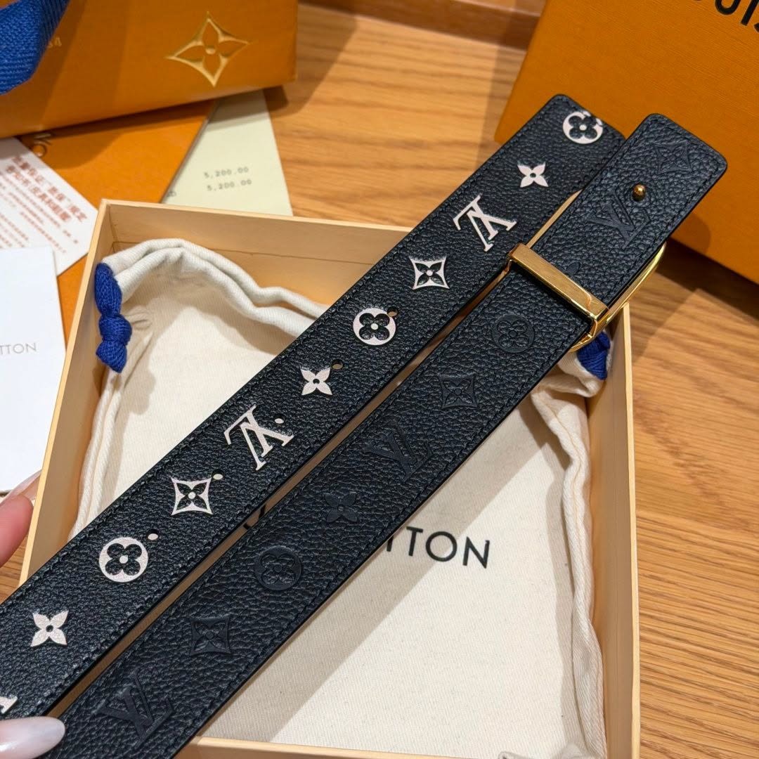【原單】LV Iconic 30mm Reversible Belt 雙面腰帶 連禮盒🎁
