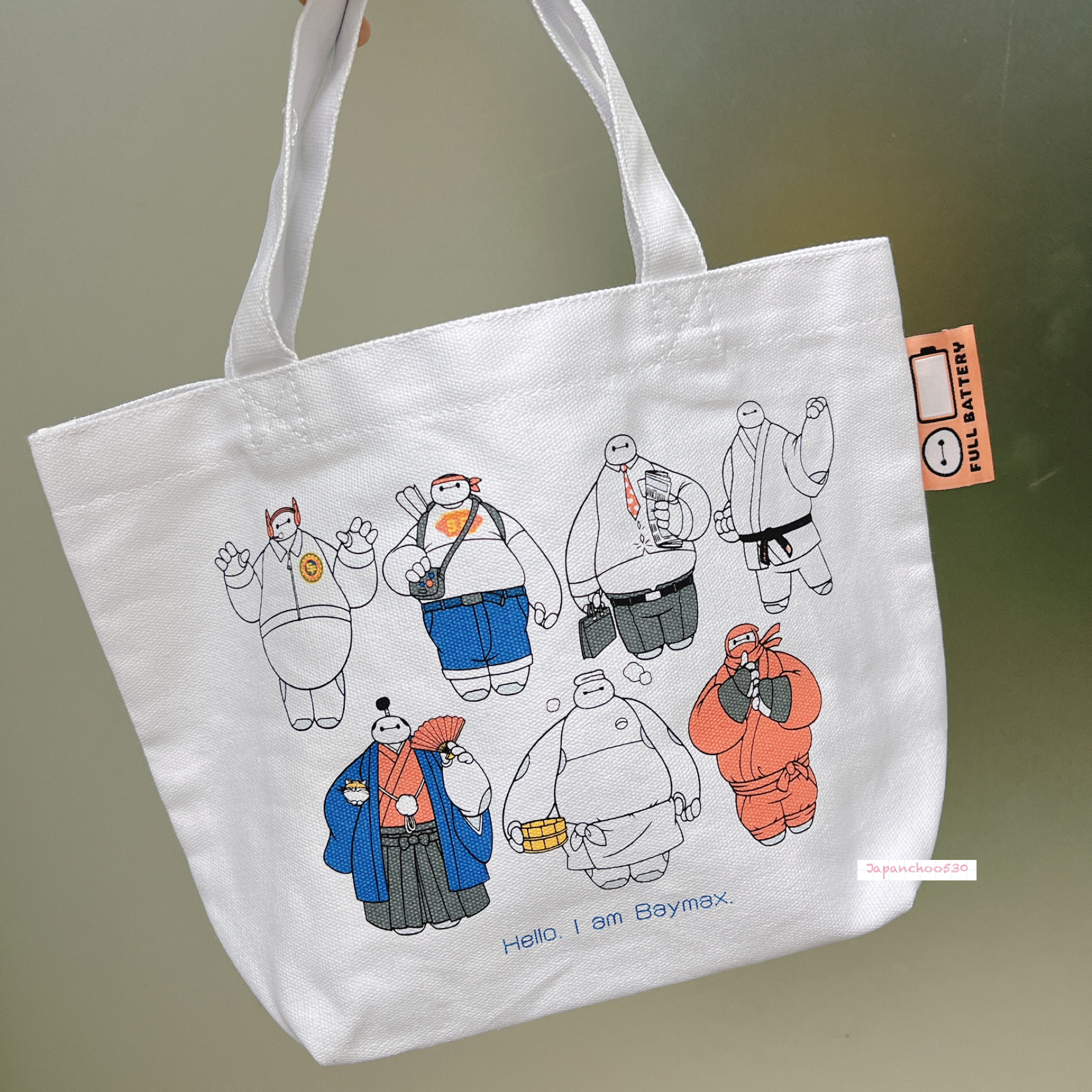 日本現貨/預訂📍日本Baymax得意造型手提袋