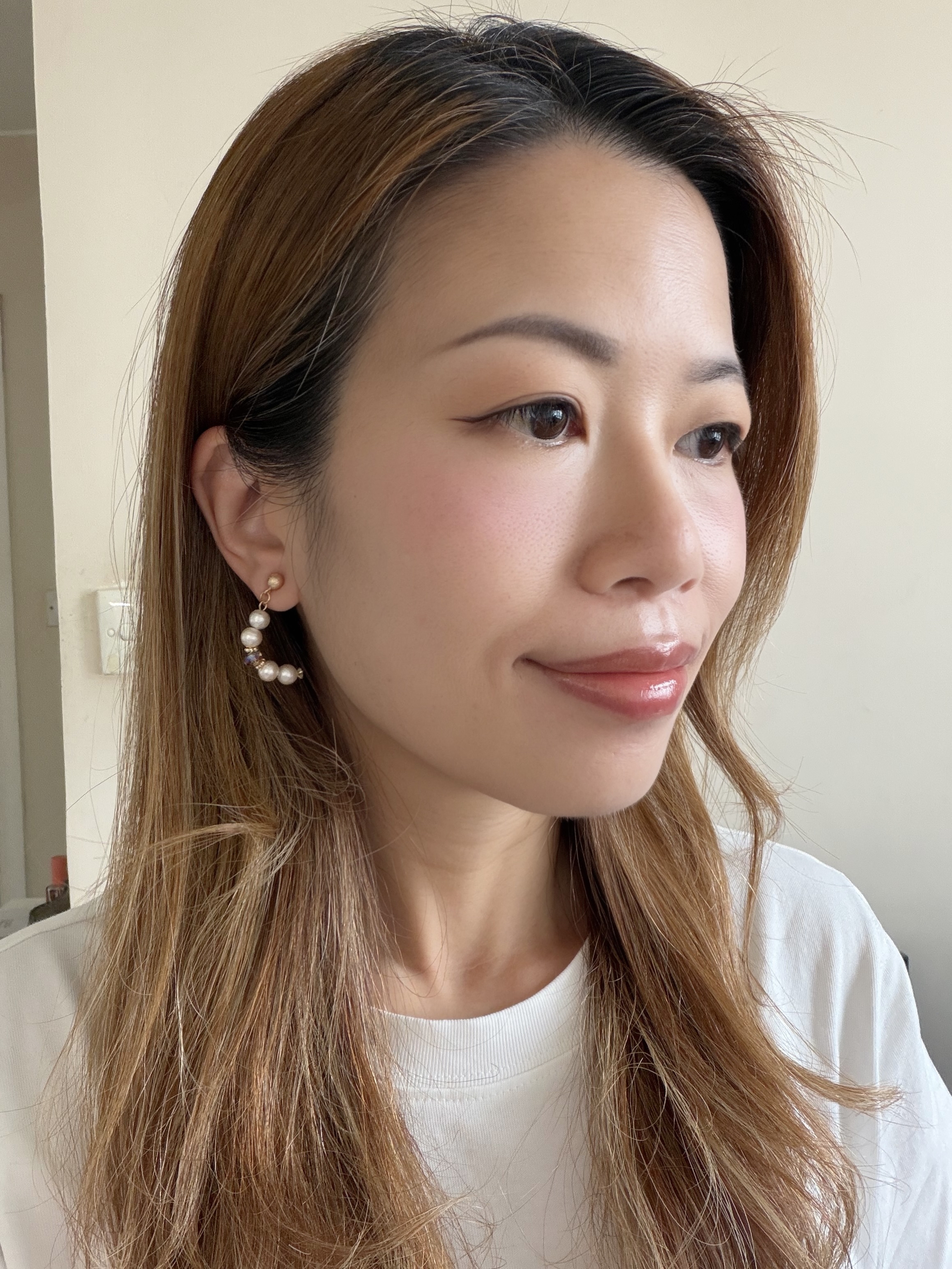 Curled Pearl 日本棉花珍珠耳環 正SIZE款