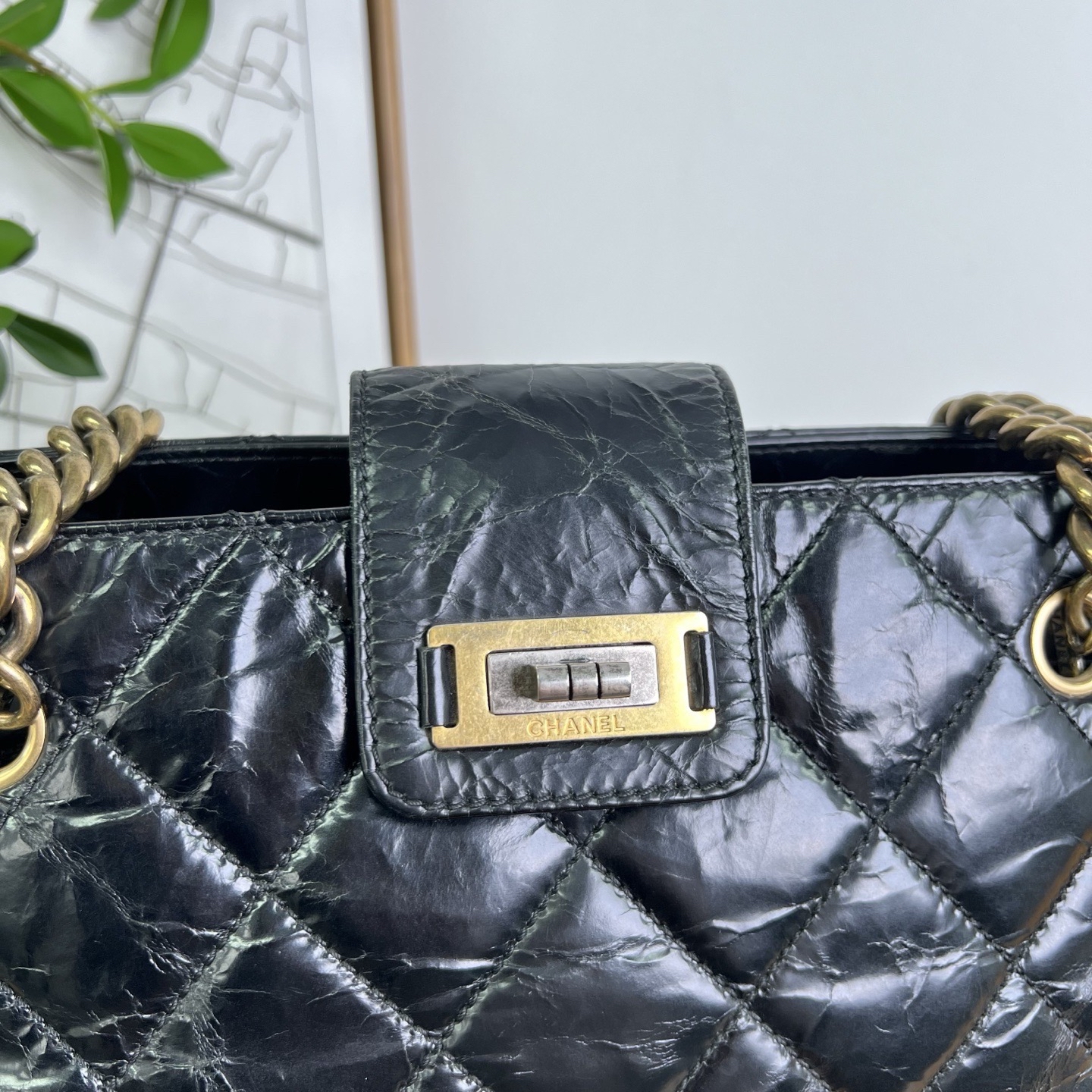 【預訂貨品】chanel油蠟皮tote bag