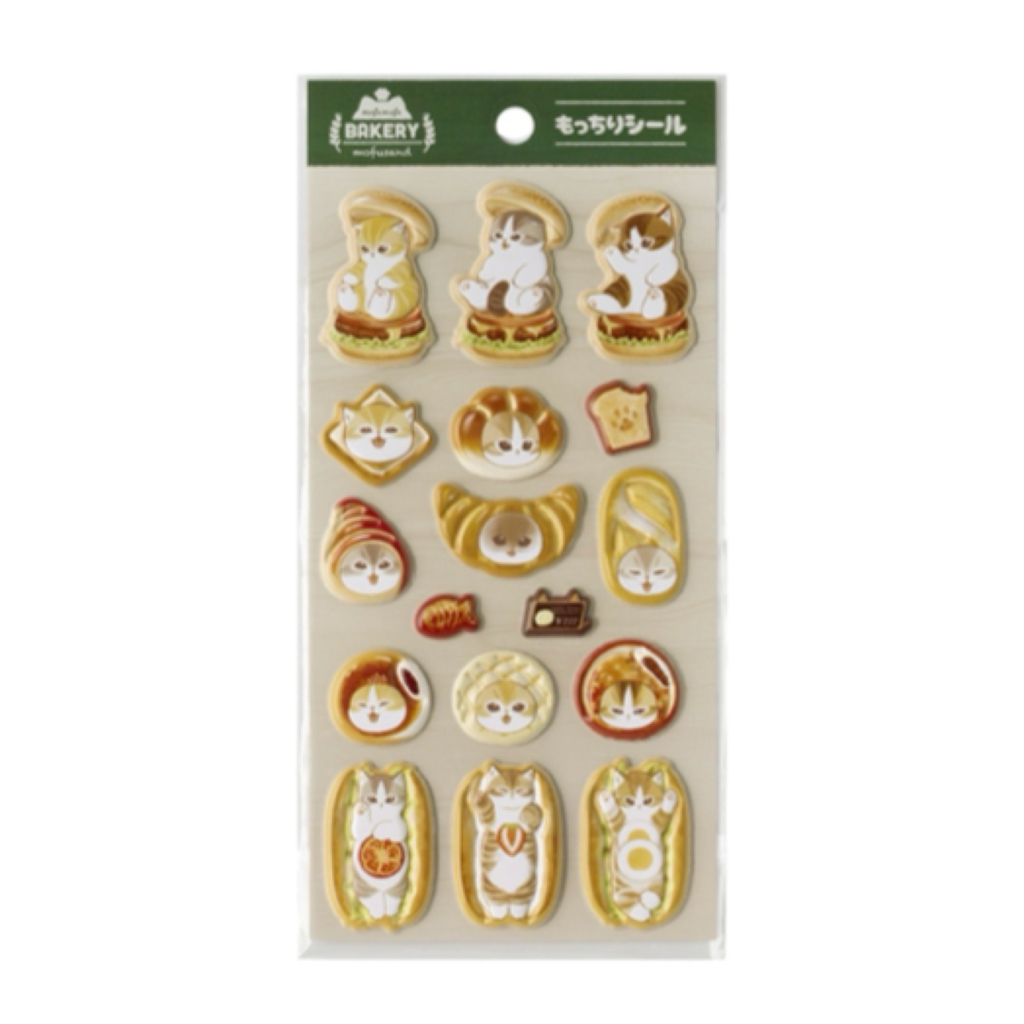 Mofusand 鯊魚貓 貼紙｜預訂