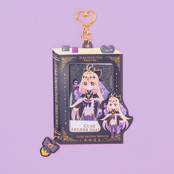 名偵探光之美少女 PreCure 迷你系列 相片匙扣 Cure Arcana Shadow #P-PCG1117 [TOEI] (BACK-ORDER) 