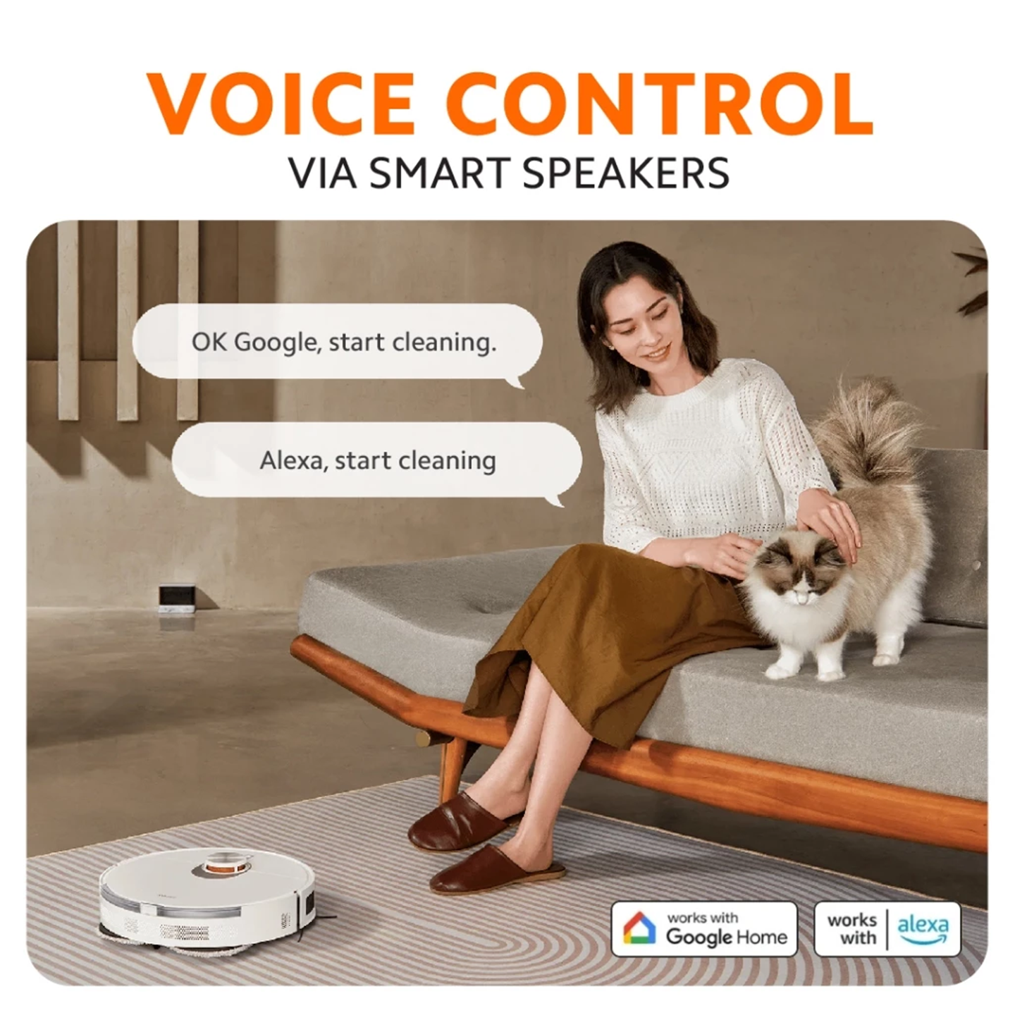 Xiaomi Robot Vacuum S20+ Dual Mop White (BHR8159EU)