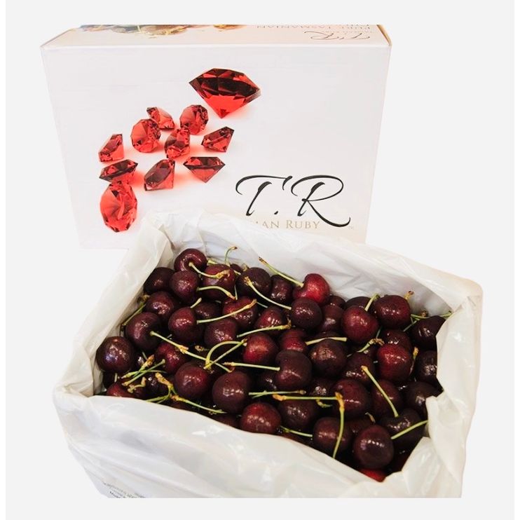 澳洲塔斯曼尼亞 T.R Tasman Ruby 紅寶石車厘子2KG禮盒$830 (尺碼: 32-34mm)