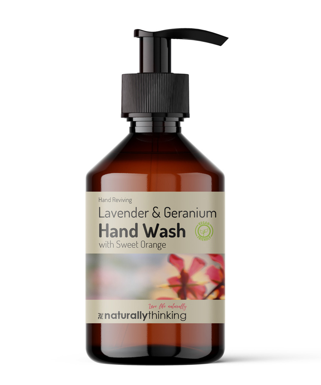 [Naturally Thinking] 薰衣草．天竺葵・橙修護洗手液   Lavender, Geranium and Orange Hand wash 250ml