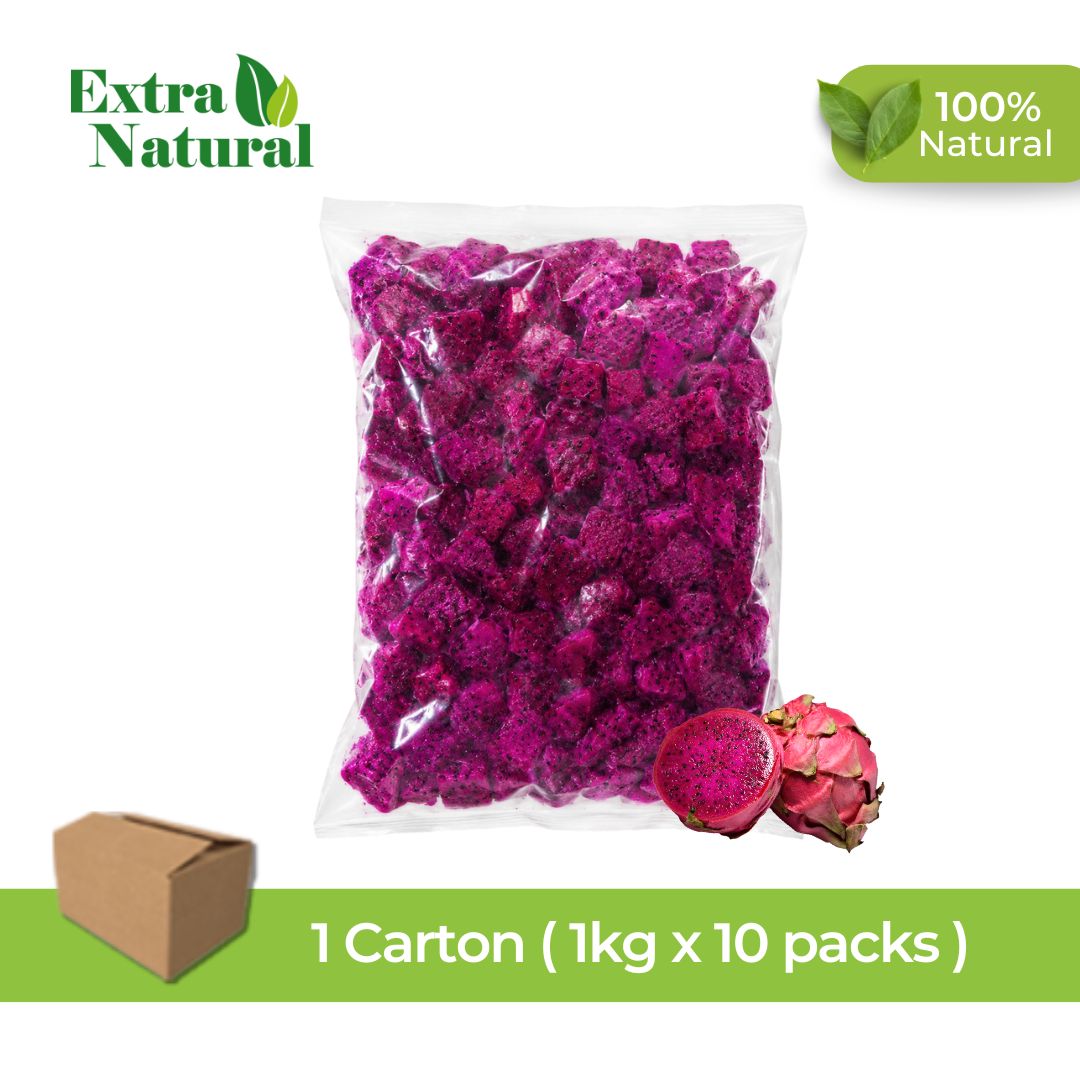 Frozen Red Dragon Fruit Chunk