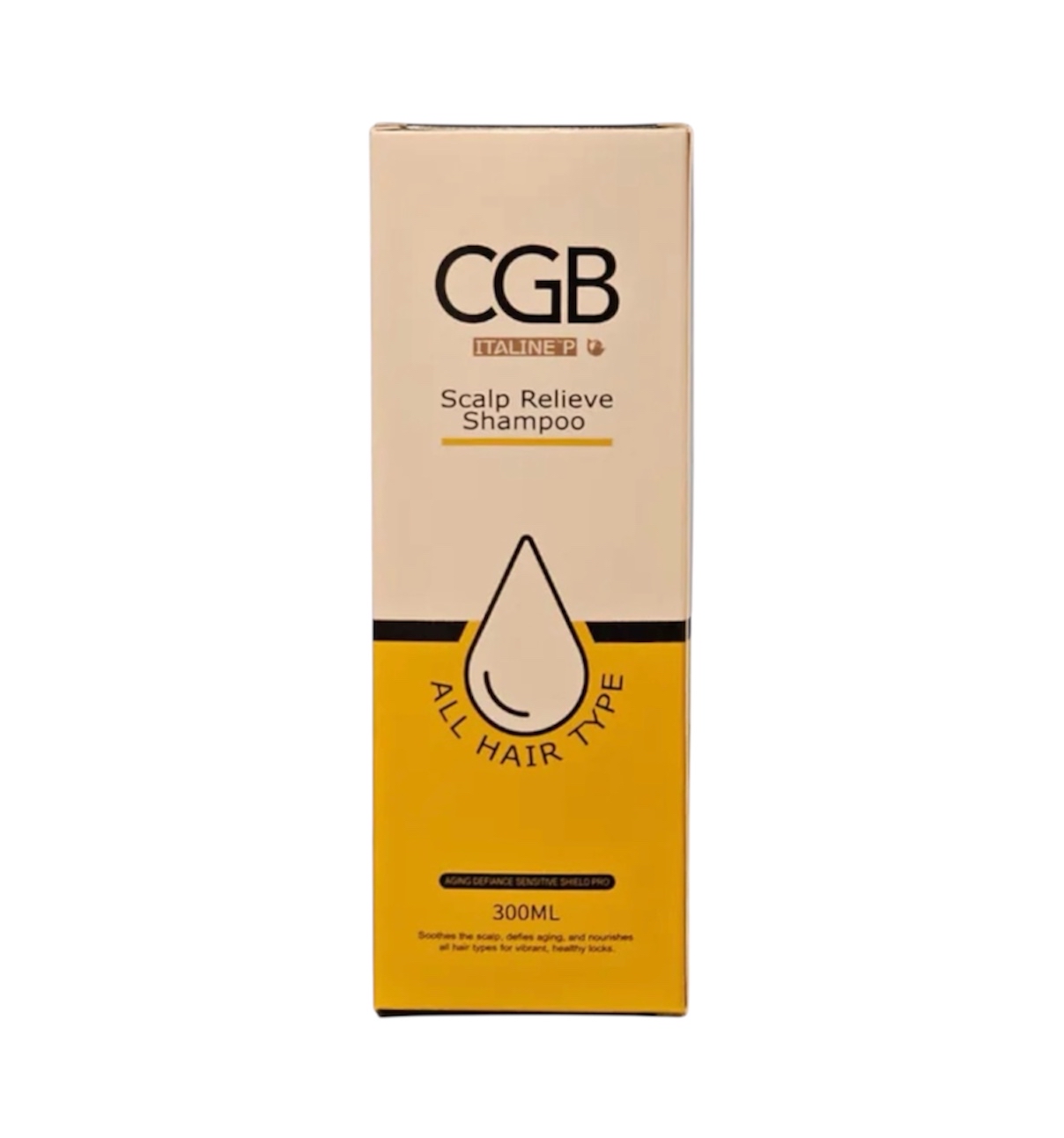 CGB ITALINE™ P Scalp Relieve Shampoo 抗衰老控油活髮洗髮露 300ml 