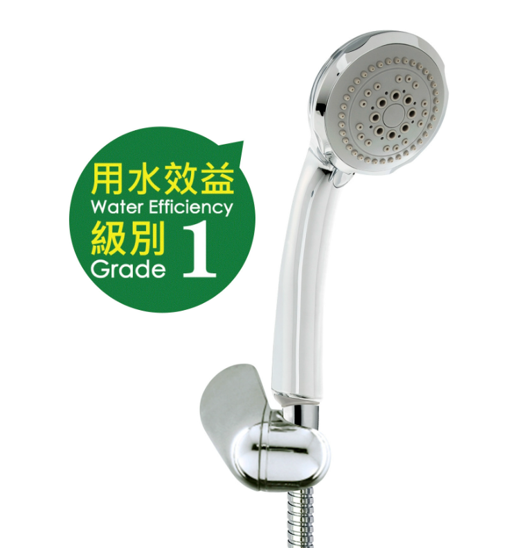 KW3002.PCW/節水按摩花洒連喉套裝