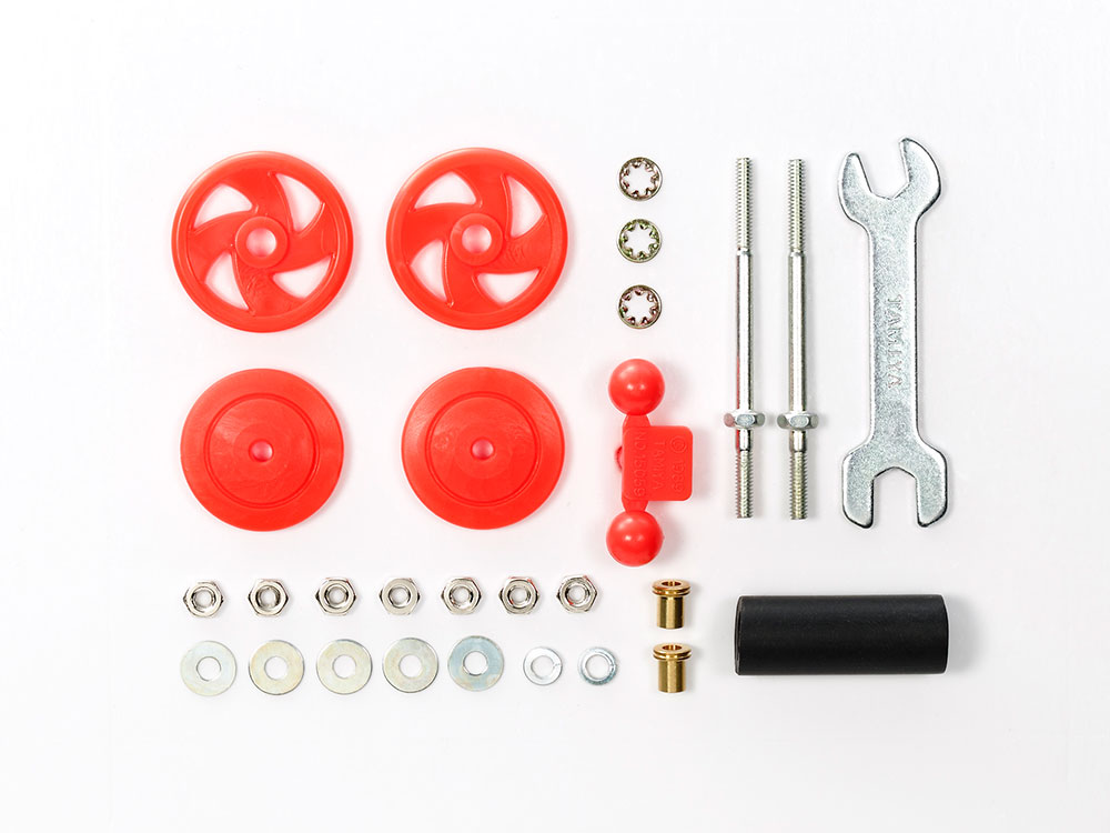 LARGE DIA. STABILIZER HEAD SET (17mm) (RED)