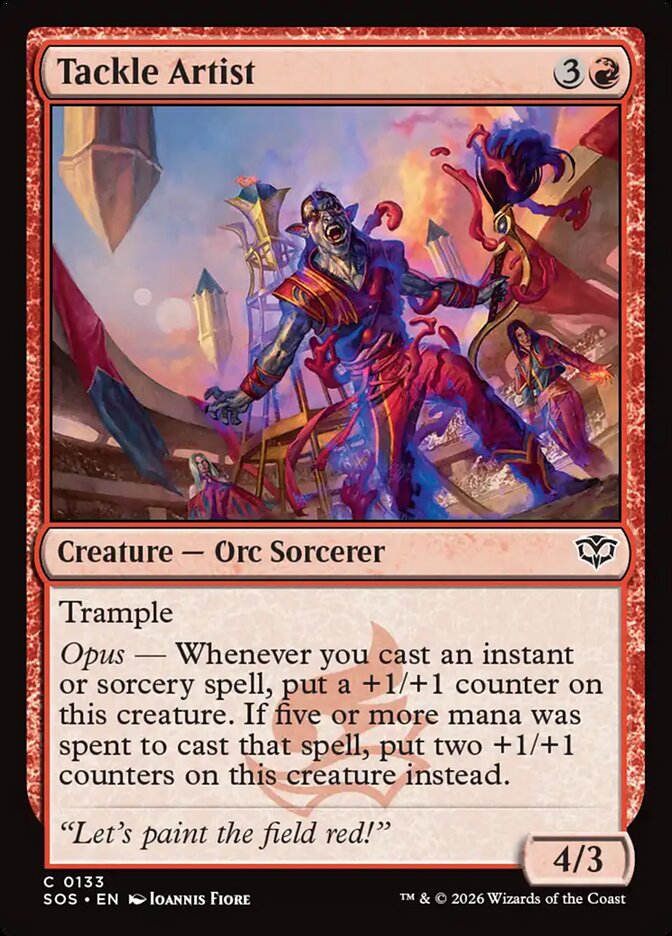 [EN] [Foil] Tackle Artist [SOS-133] C