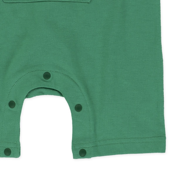 🇯🇵預訂 日本直送🇯🇵兩色美式休閒復古熊仔前後印花口袋短袖連身服