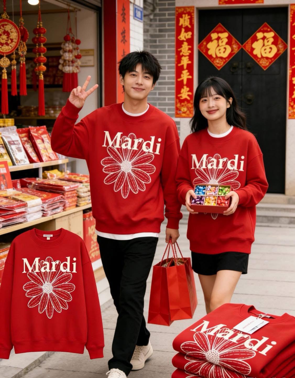 Mardi 衛衣 （紅） $239/件