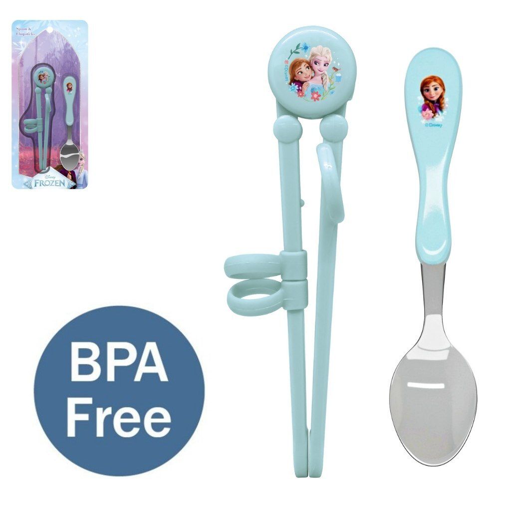 FROZEN 學習餐具套裝(筷子+湯匙）