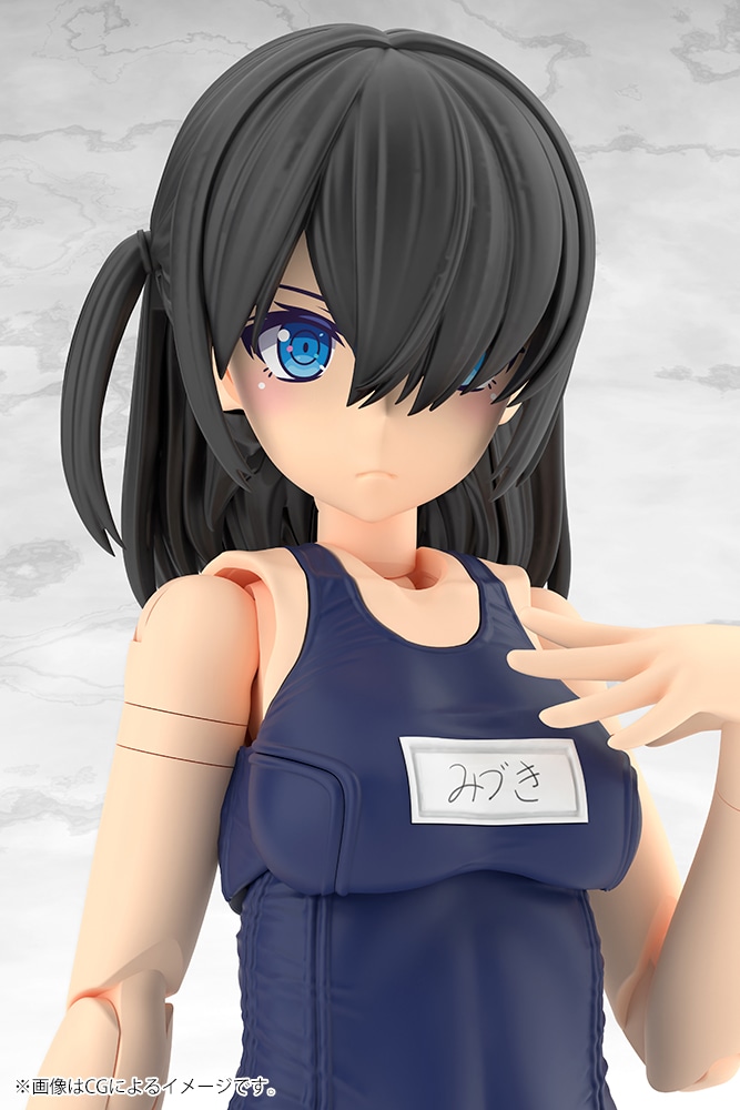 (預訂訂金 $100) (總價 $260) 壽屋 Kotobukiya FRAME ARMS GIRL 美月 Mizuki School Swimsuits Ver. 模型 (KO08186) (行版)