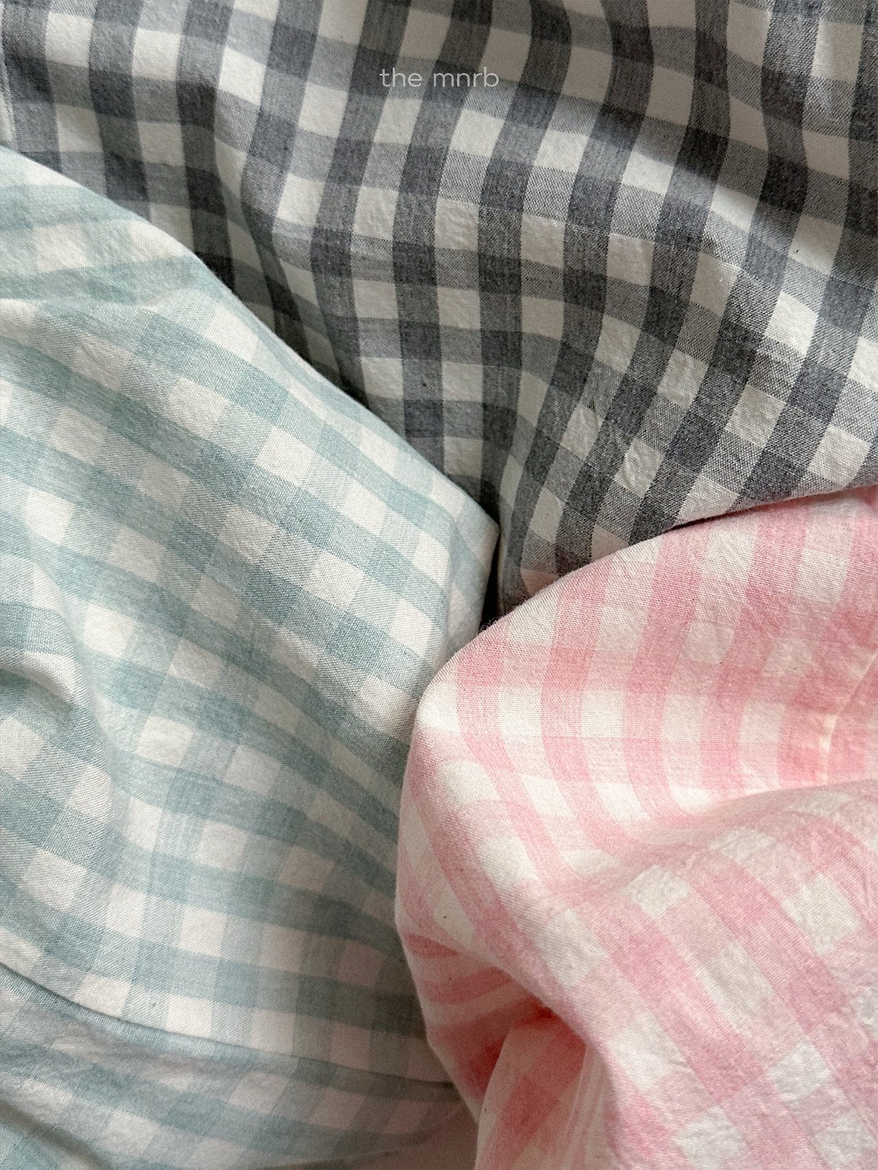 Minirobe | Check Jumsuit (Mint XL100-110)
