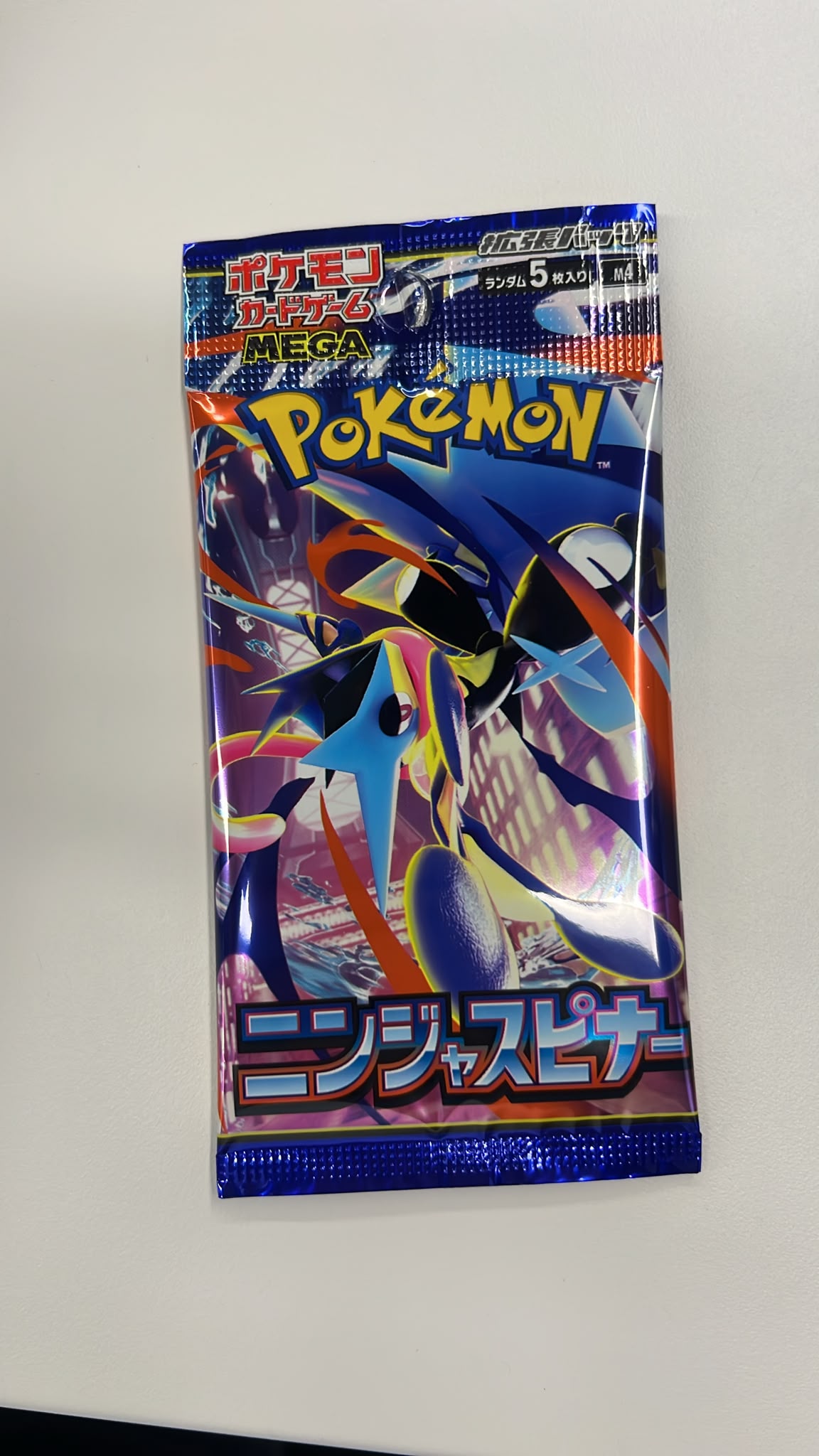 寶可夢卡牌遊戲 MEGA 忍者旋風 補充包 (內含5張隨機卡片)