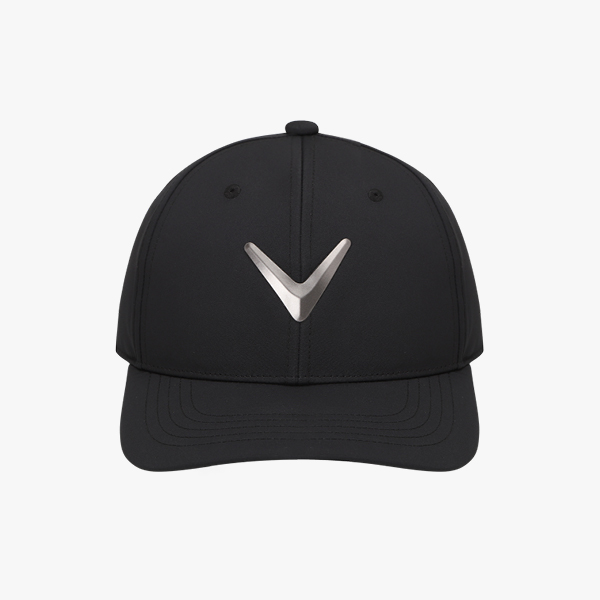 CALLAWAY CHERON METAL BALL MEN'S CAP - 黑
