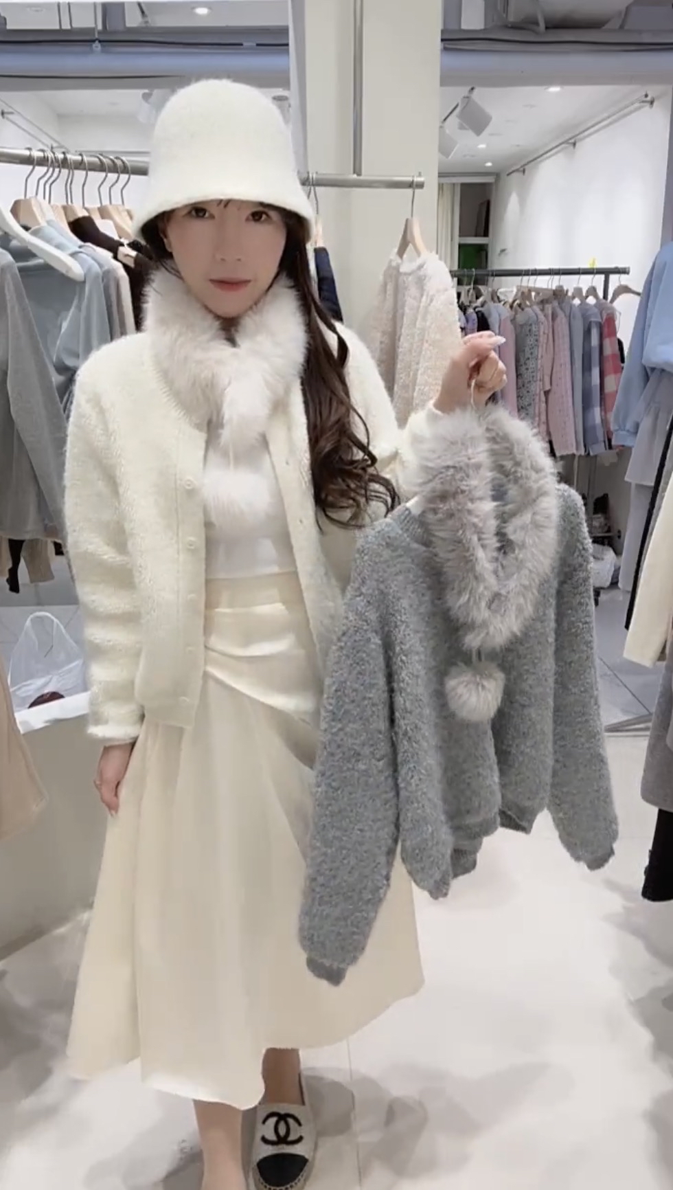 羊羔毛質感外套22/1 東大門檔口直播#ff2725 