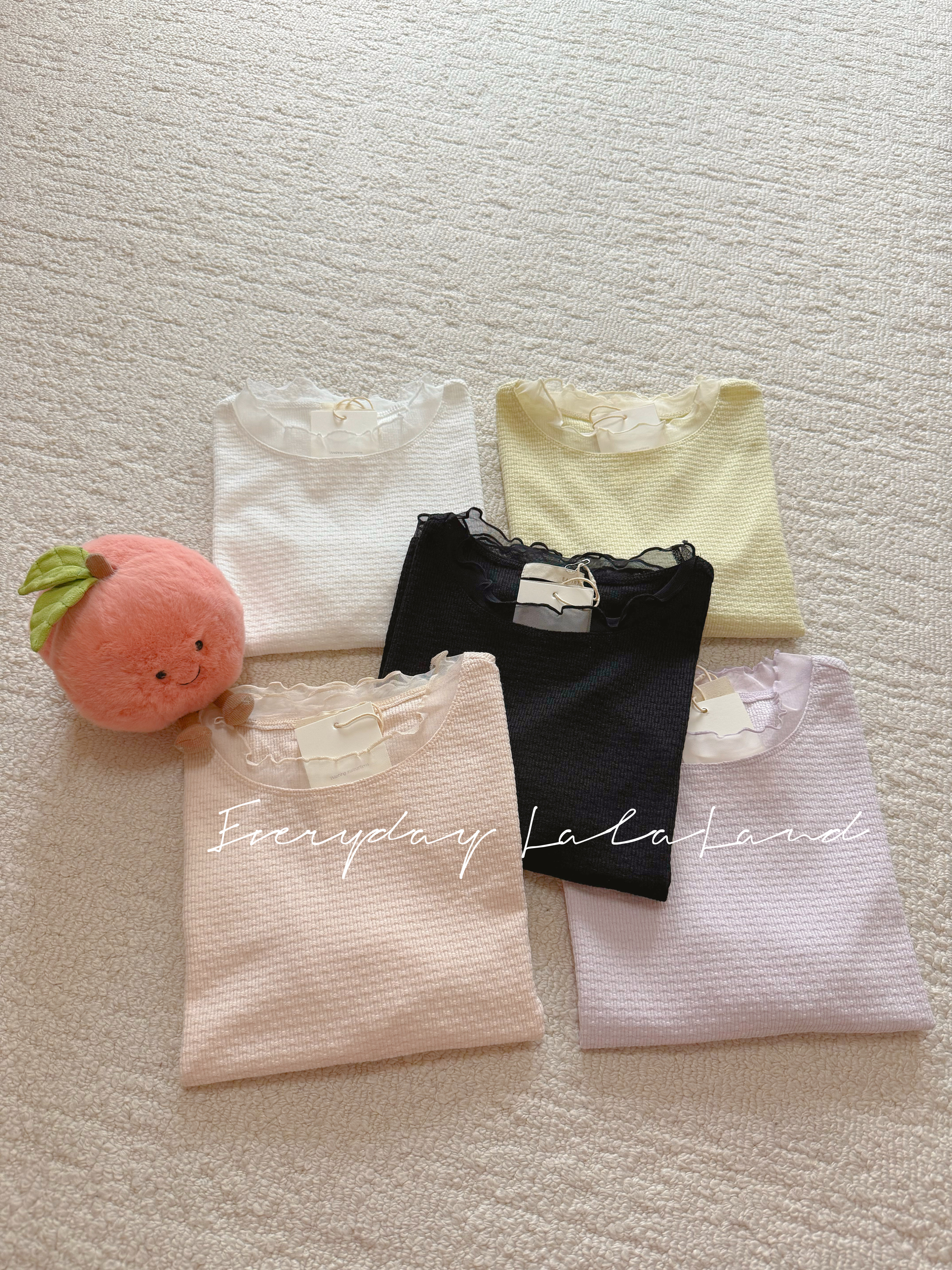 ❥ New arrival 。滿天星網紗上衣 。