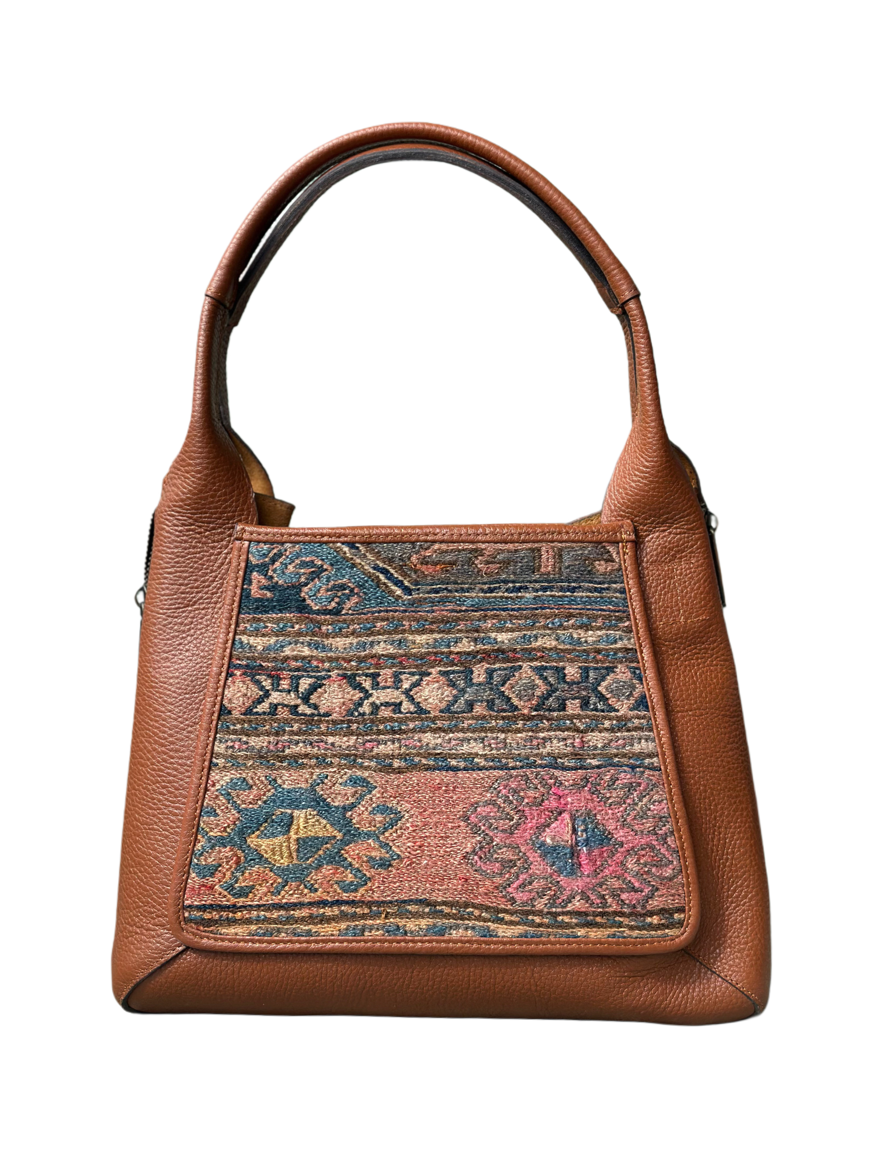 K15 土耳其真皮地氈手袋（啡色）