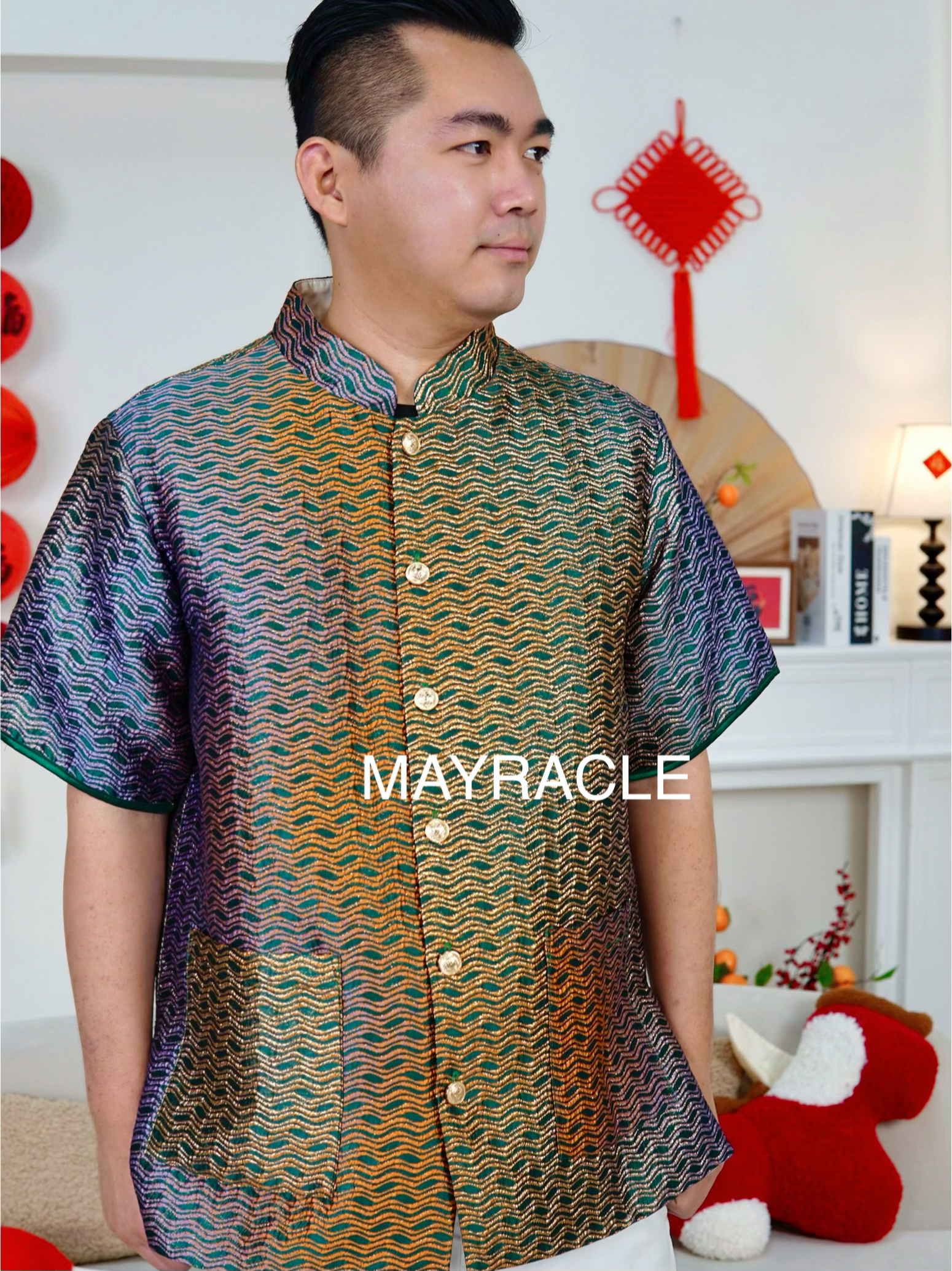CNY 2027 Oversized Radiance Men Shirt (Pre-order)